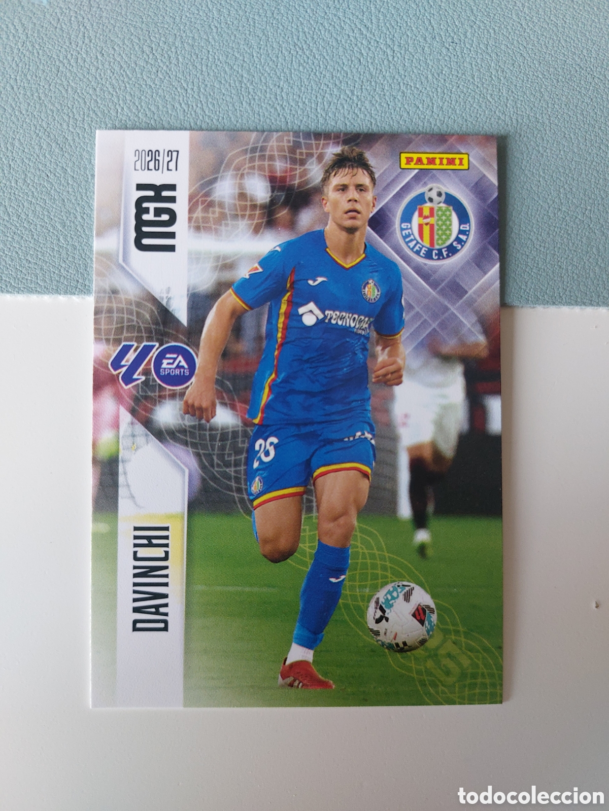Cromos de f&uacute;tbol: 189 DAVINCHI GETAFE MEGACRACKS LIGA 2026 2027 26 27