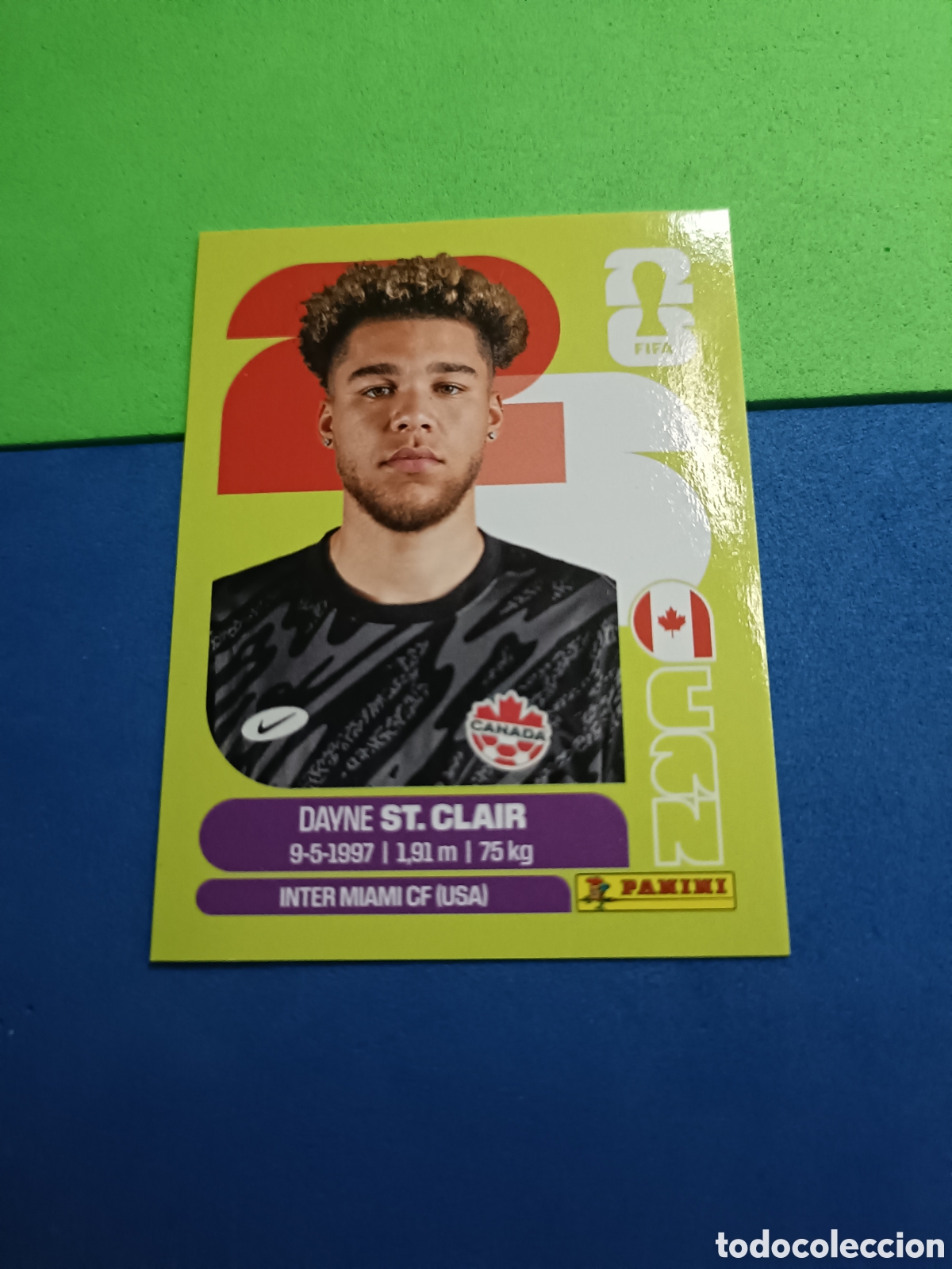 Cromos de f&uacute;tbol: Panini United Edition Mundial Fifa World cup 2026 26 sticker - CAN 2 St. clair