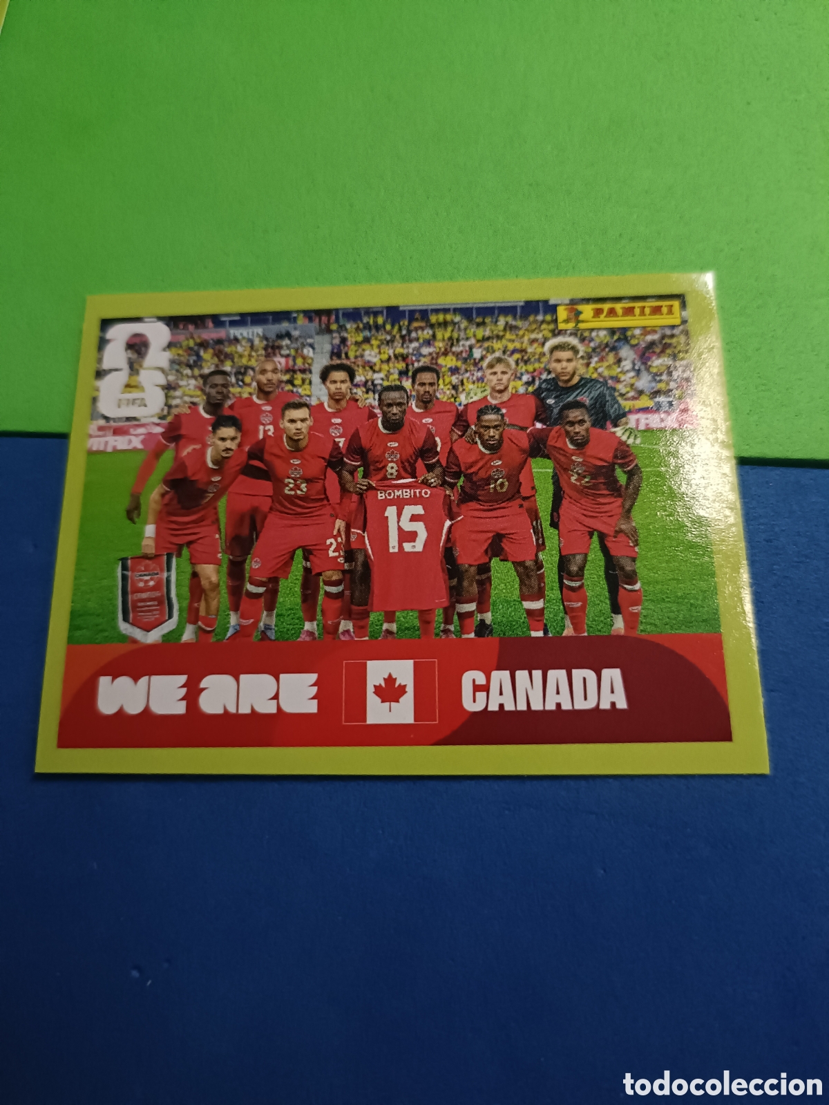 Cromos de f&uacute;tbol: Panini United Edition Mundial Fifa World cup 2026 26 sticker - CAN 13 Equipo Canad&aacute;