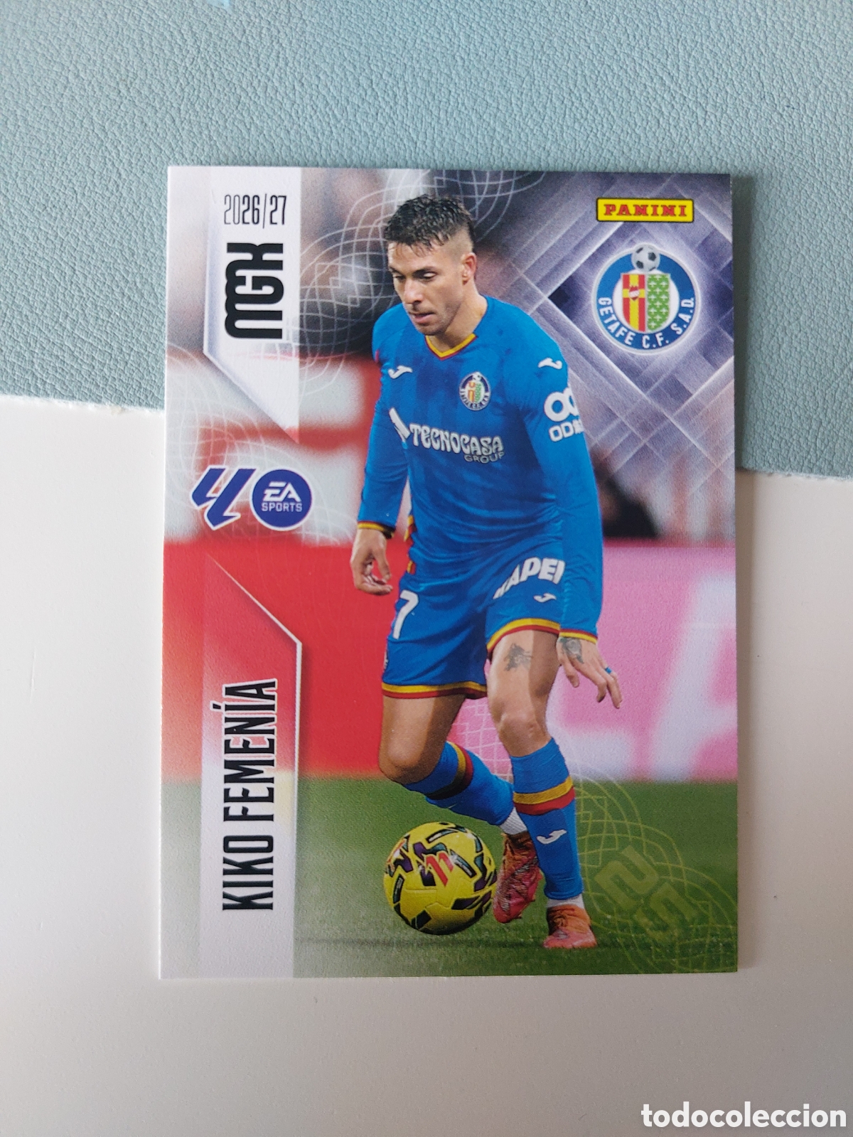 Cromos de f&uacute;tbol: 184 KIKO FEMENIA GETAFE MEGACRACKS LIGA 2026 2027 26 2
