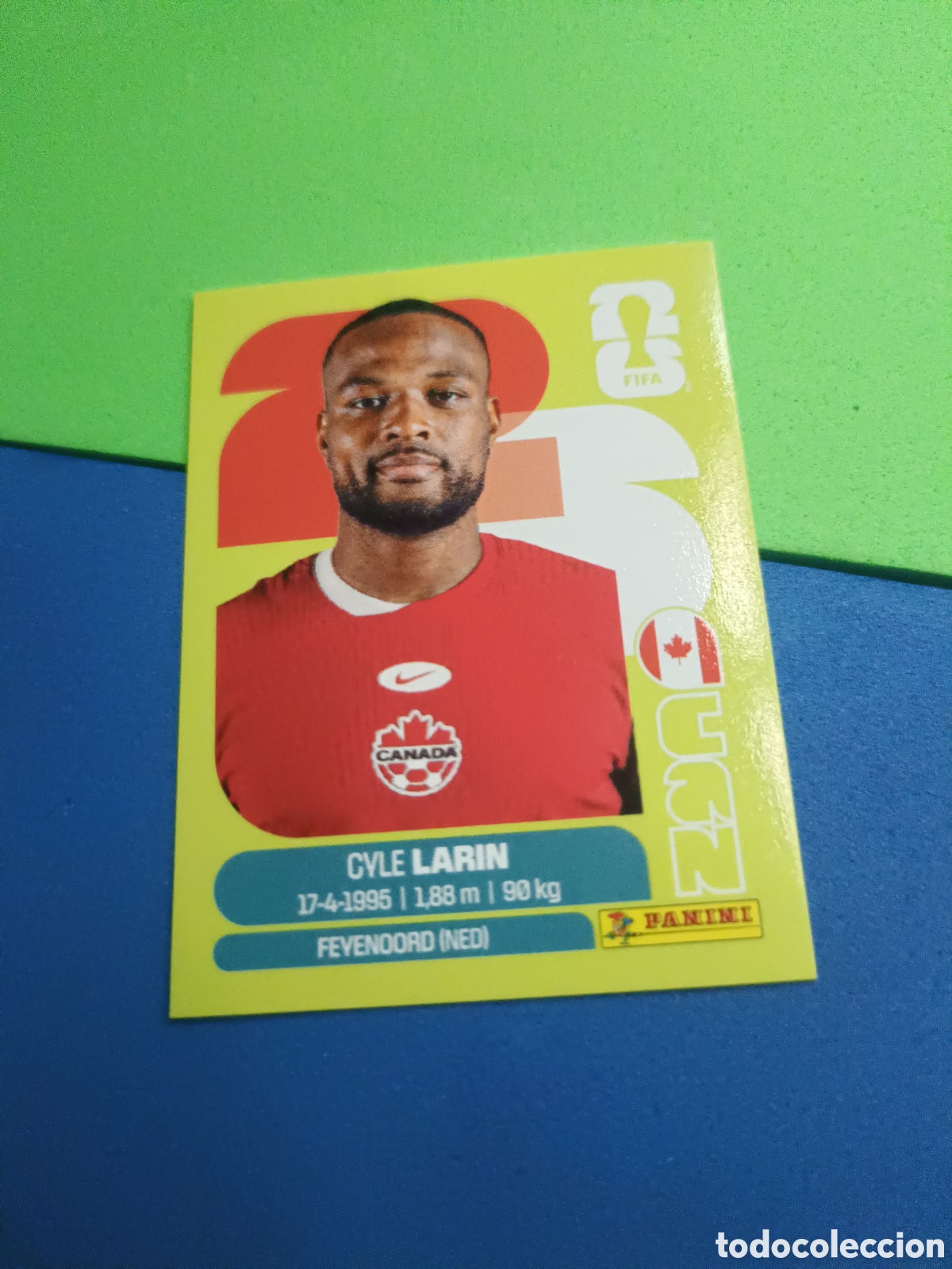 Cromos de f&uacute;tbol: Panini United Edition Mundial Fifa World cup 2026 26 sticker - CAN 19 Larin