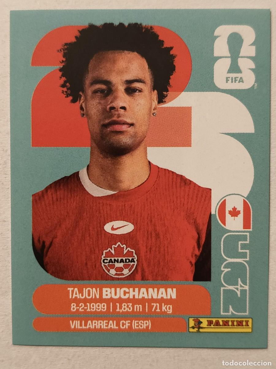 Cromos de f&uacute;tbol: #CAN17 BUCHANAN (CANADA) MUNDIAL 2026 PANINI