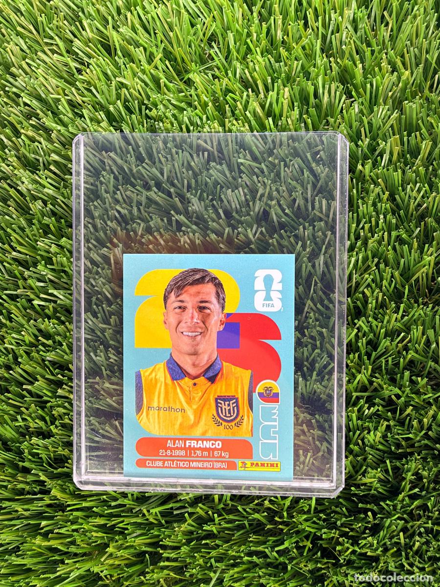 Cromos de f&uacute;tbol: N&ordm; ECU10 Alan Franco Ecuador Mundial 2026 Stickers
