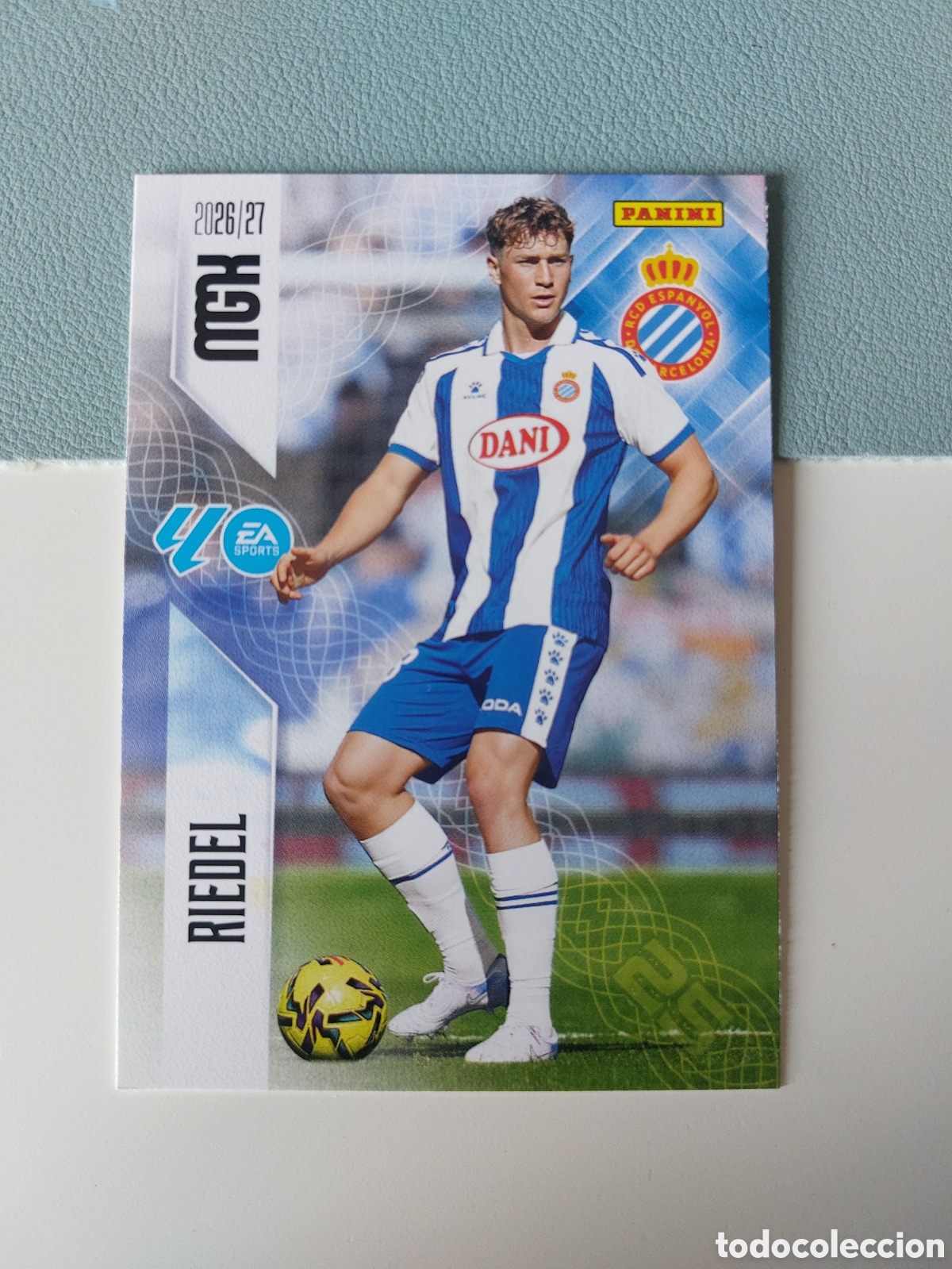 Cromos de f&uacute;tbol: 168 RIEDEL ESPANYOL MEGACRACKS LIGA 2026 2027 26 27