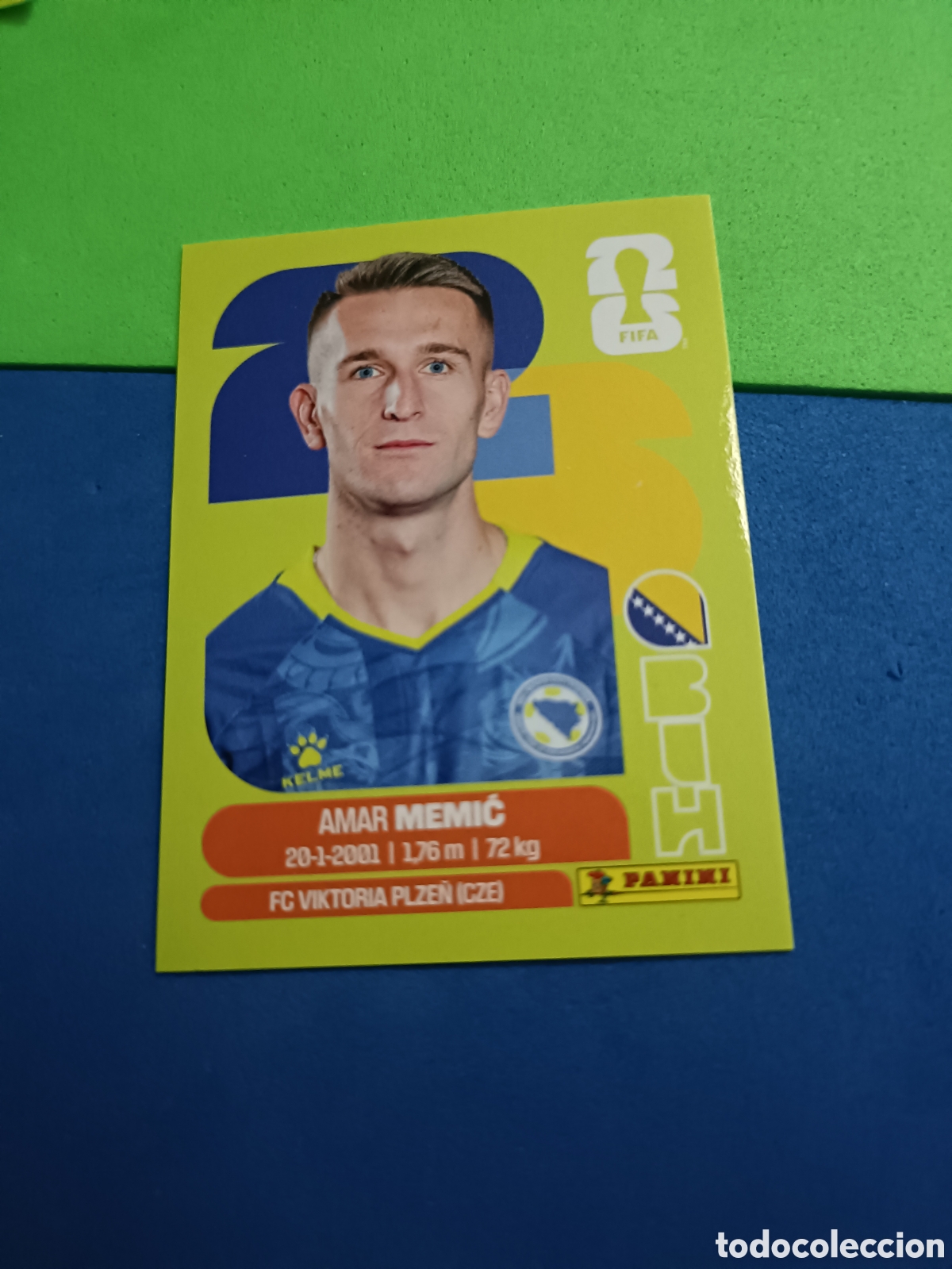 Cromos de f&uacute;tbol: Panini United Edition Mundial Fifa World cup 2026 26 sticker - BIH 16 Memic