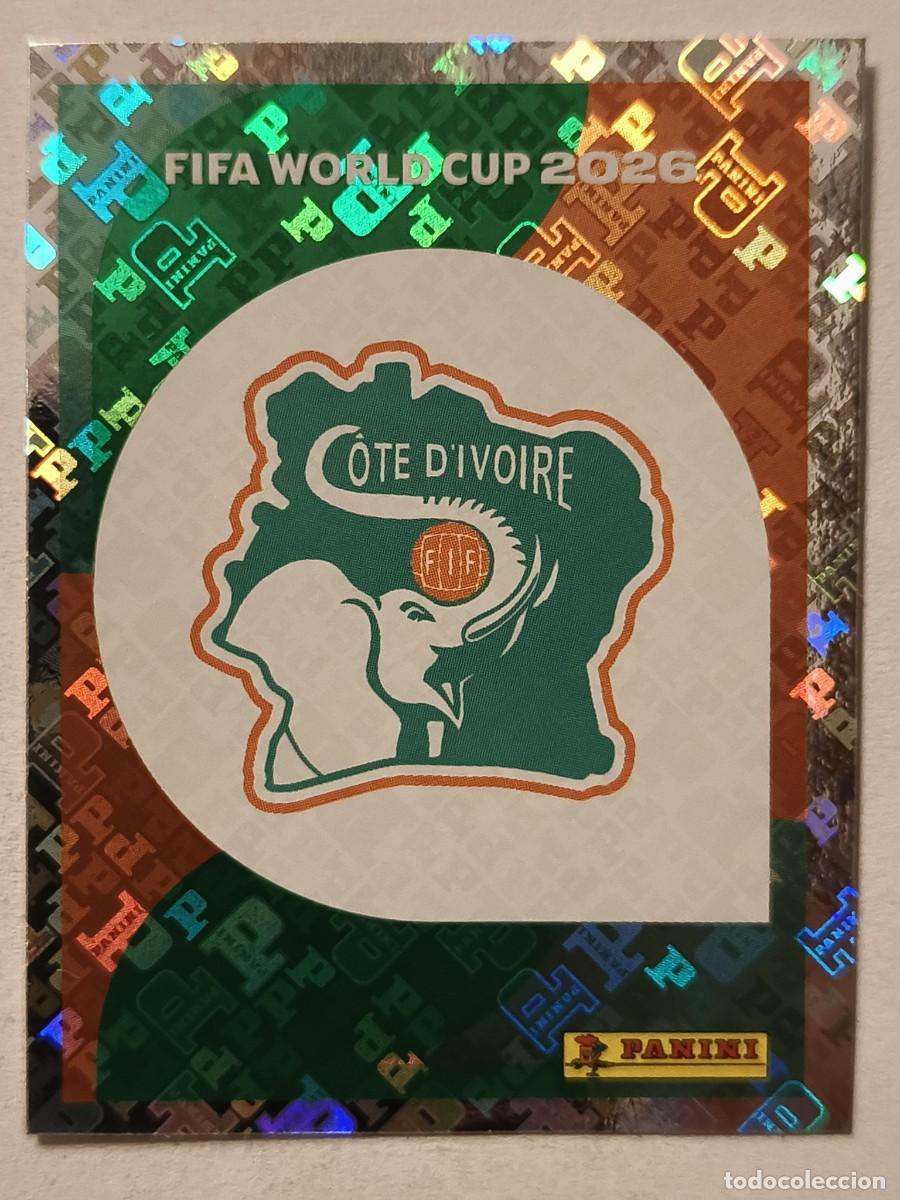 Cromos de f&uacute;tbol: #CIV1 ESCUDO (COSTA DE MARFIL) MUNDIAL 2026 PANINI