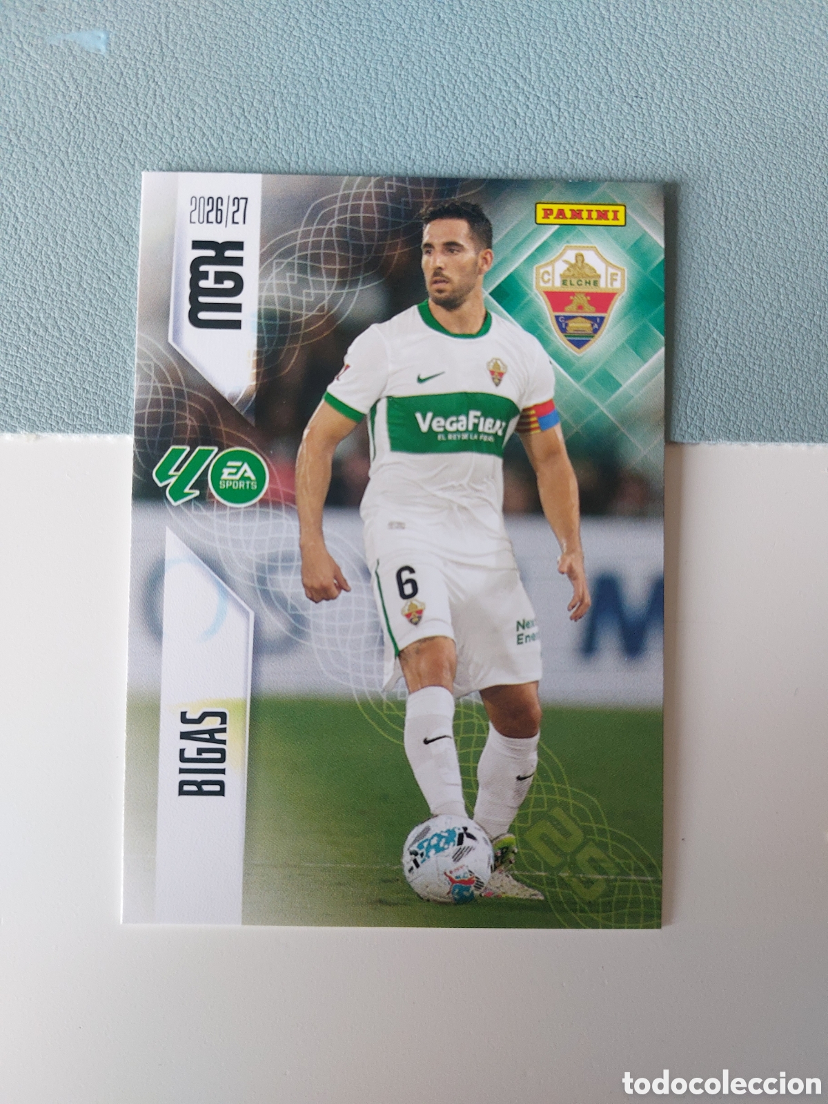 Cromos de f&uacute;tbol: 150 BIGAS ELCHE MEGACRACKS LIGA 2026 2027 26 27