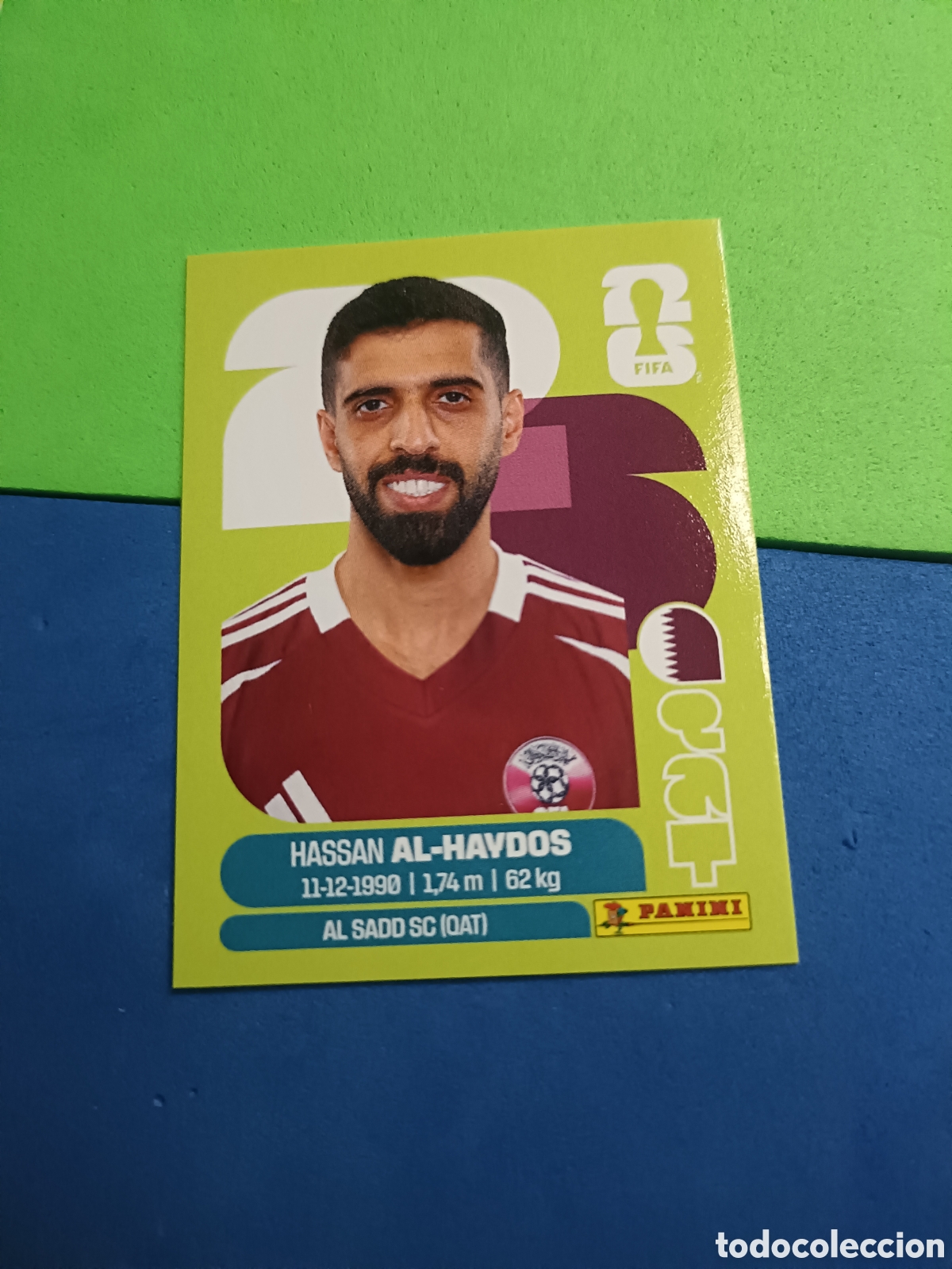 Cromos de f&uacute;tbol: Panini United Edition Mundial Fifa World cup 2026 26 sticker - QAT 16 Al-Haydos