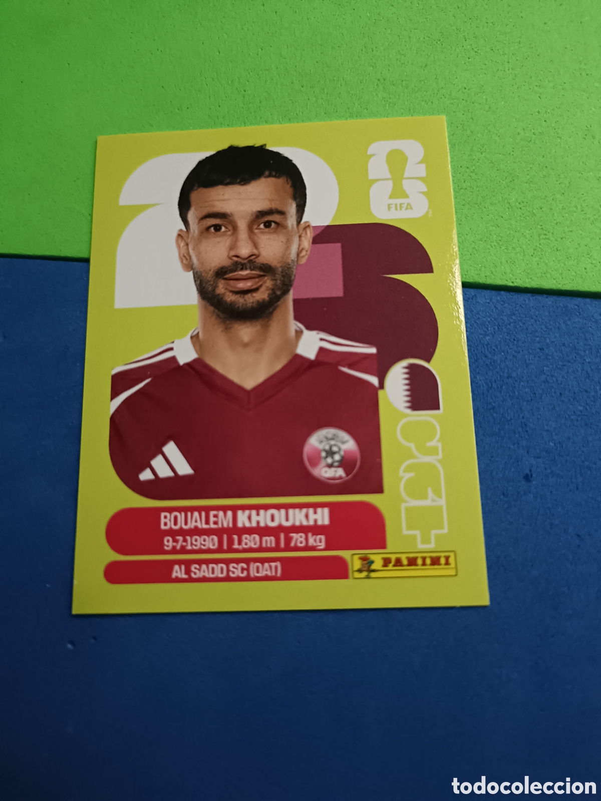 Cromos de f&uacute;tbol: Panini United Edition Mundial Fifa World cup 2026 26 sticker - QAT 6 Khoukhi