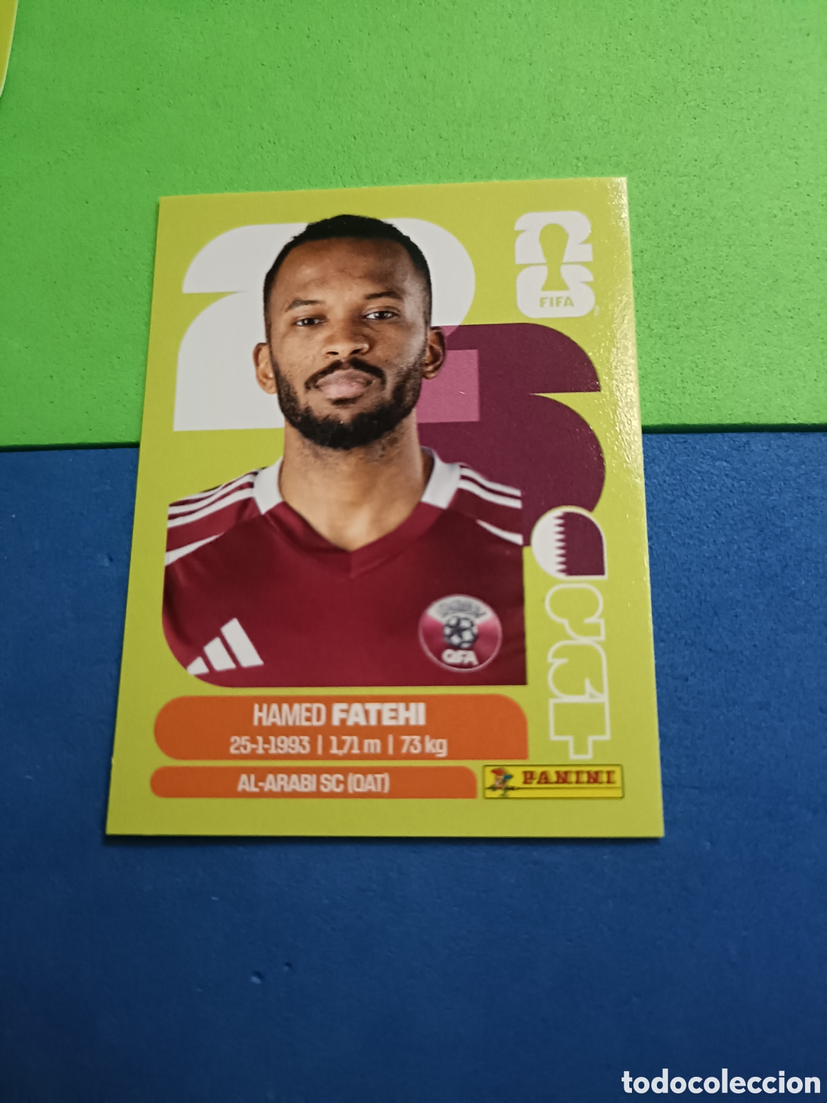 Cromos de f&uacute;tbol: Panini United Edition Mundial Fifa World cup 2026 26 sticker - QAT 12 Fatehi