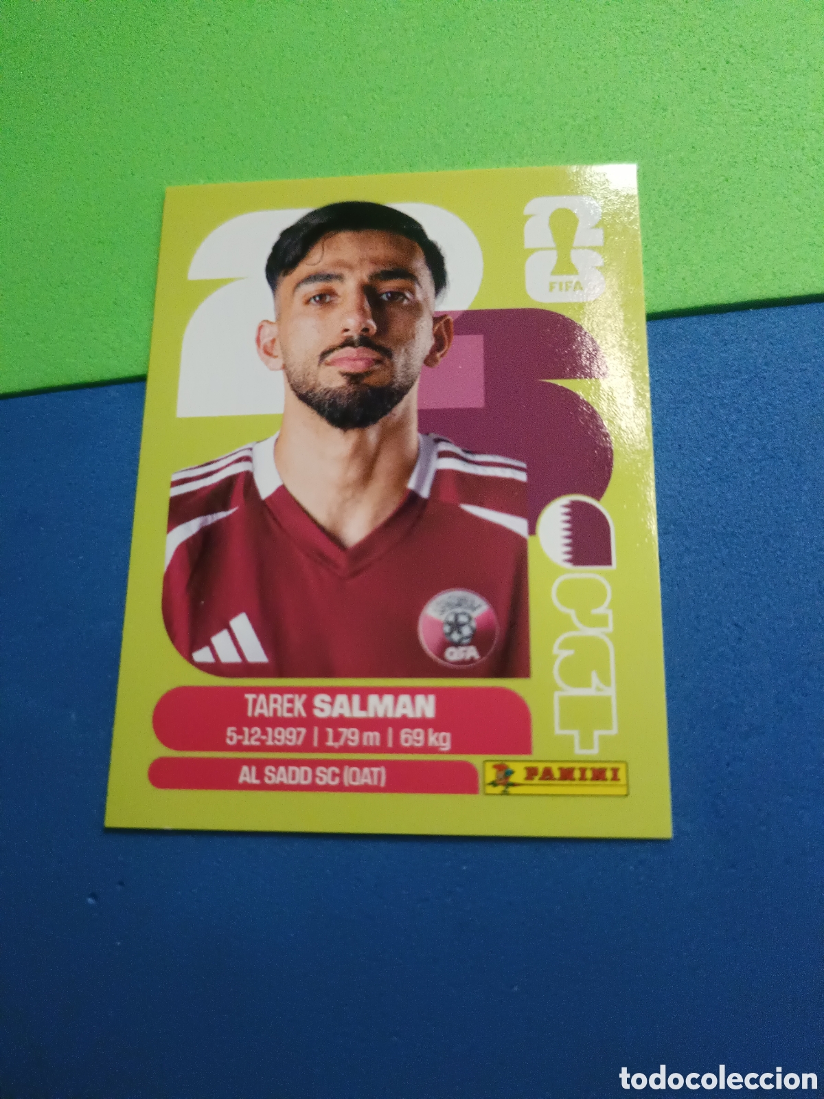 Cromos de f&uacute;tbol: Panini United Edition Mundial Fifa World cup 2026 26 sticker - QAT 8 Salman