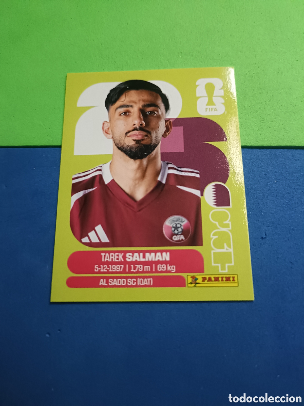 Cromos de f&uacute;tbol: Panini United Edition Mundial Fifa World cup 2026 26 sticker - QAT 8 Salman