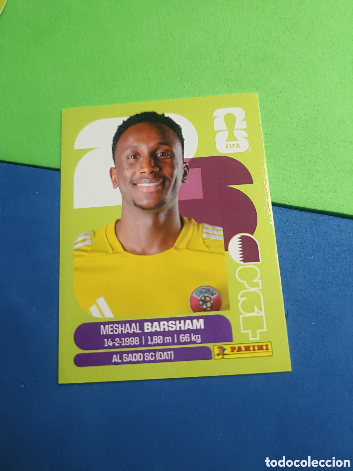 Cromos de f&uacute;tbol: Panini United Edition Mundial Fifa World cup 2026 26 sticker - QAT 2 Barsham