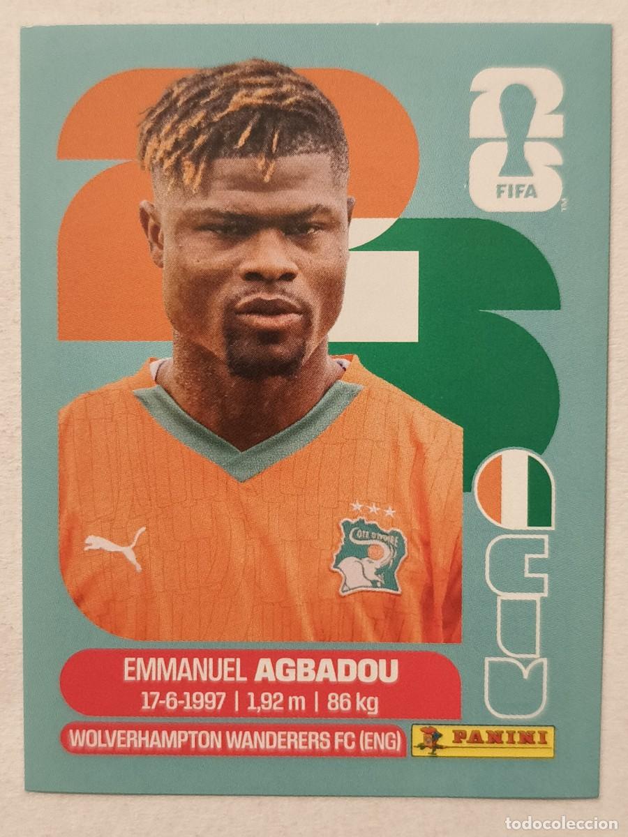 Cromos de f&uacute;tbol: #CIV8 AGBADOU (COSTA DE MARFIL) MUNDIAL 2026 PANINI