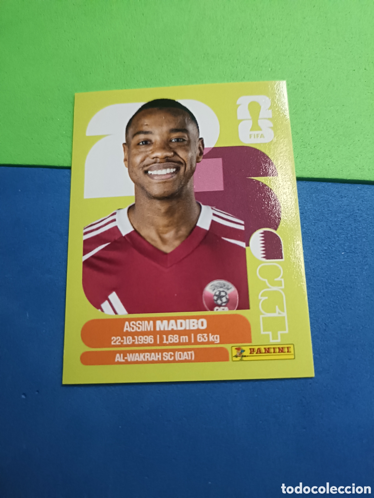 Cromos de f&uacute;tbol: Panini United Edition Mundial Fifa World cup 2026 26 sticker - QAT 11 Madibo