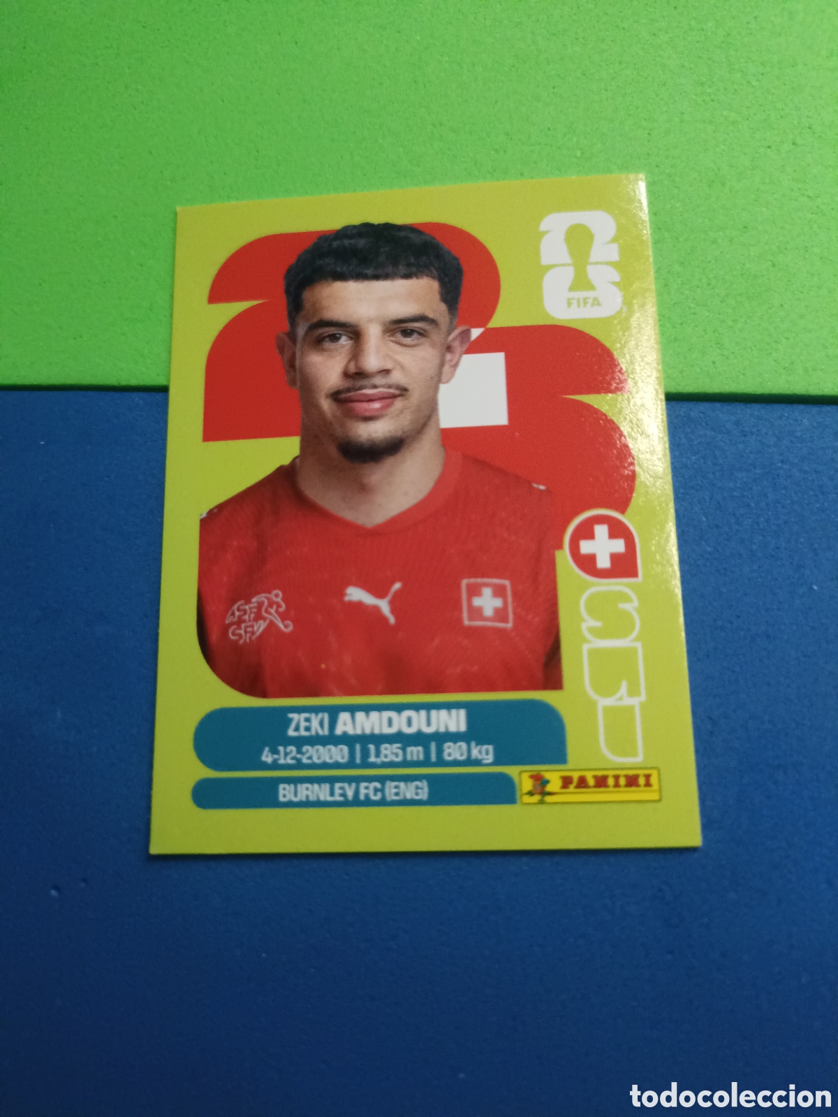 Cromos de f&uacute;tbol: Panini United Edition Mundial Fifa World cup 2026 26 sticker - SUI 20 Amdouni