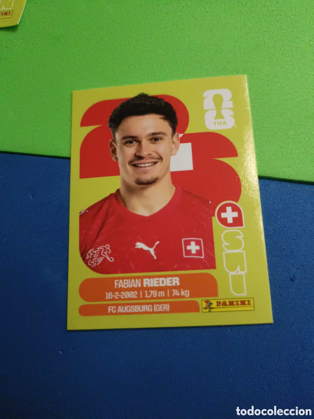 Cromos de f&uacute;tbol: Panini United Edition Mundial Fifa World cup 2026 26 sticker - SUI 12 Rieder