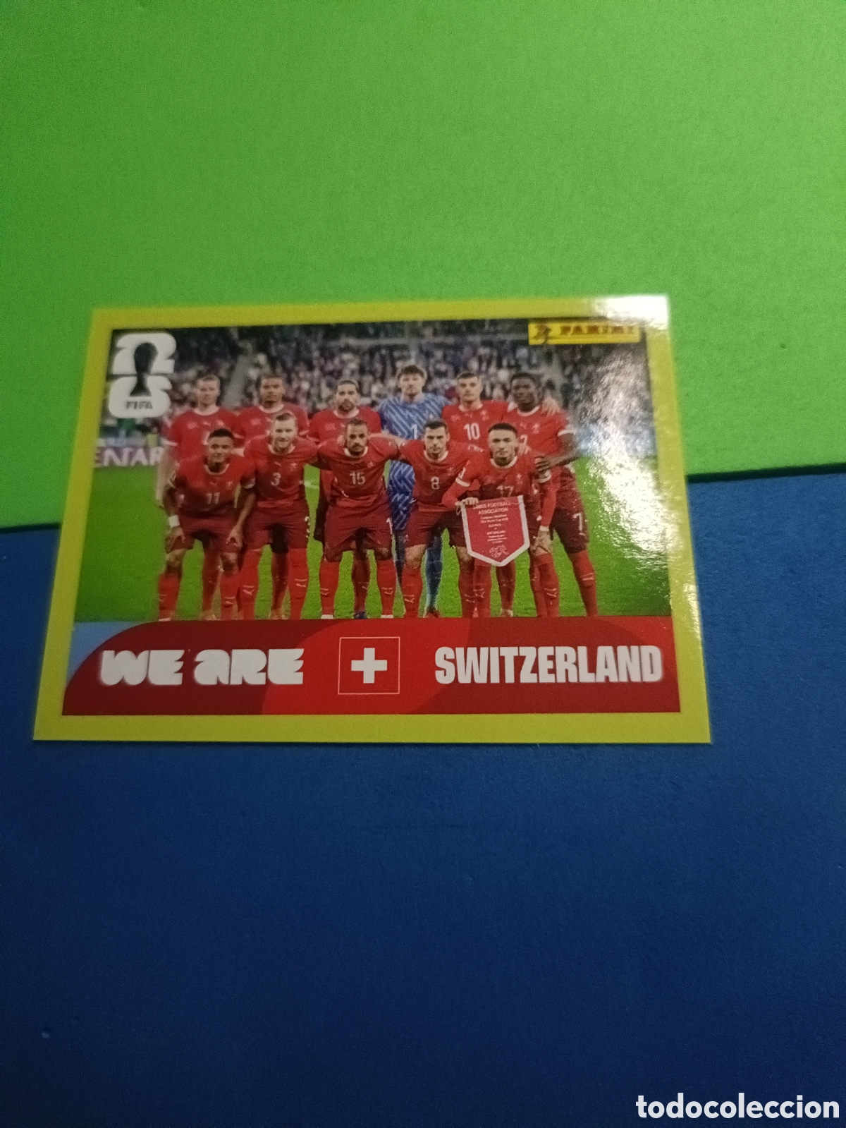 Cromos de f&uacute;tbol: Panini United Edition Mundial Fifa World cup 2026 26 sticker - SUI 13 Equipo Suiza