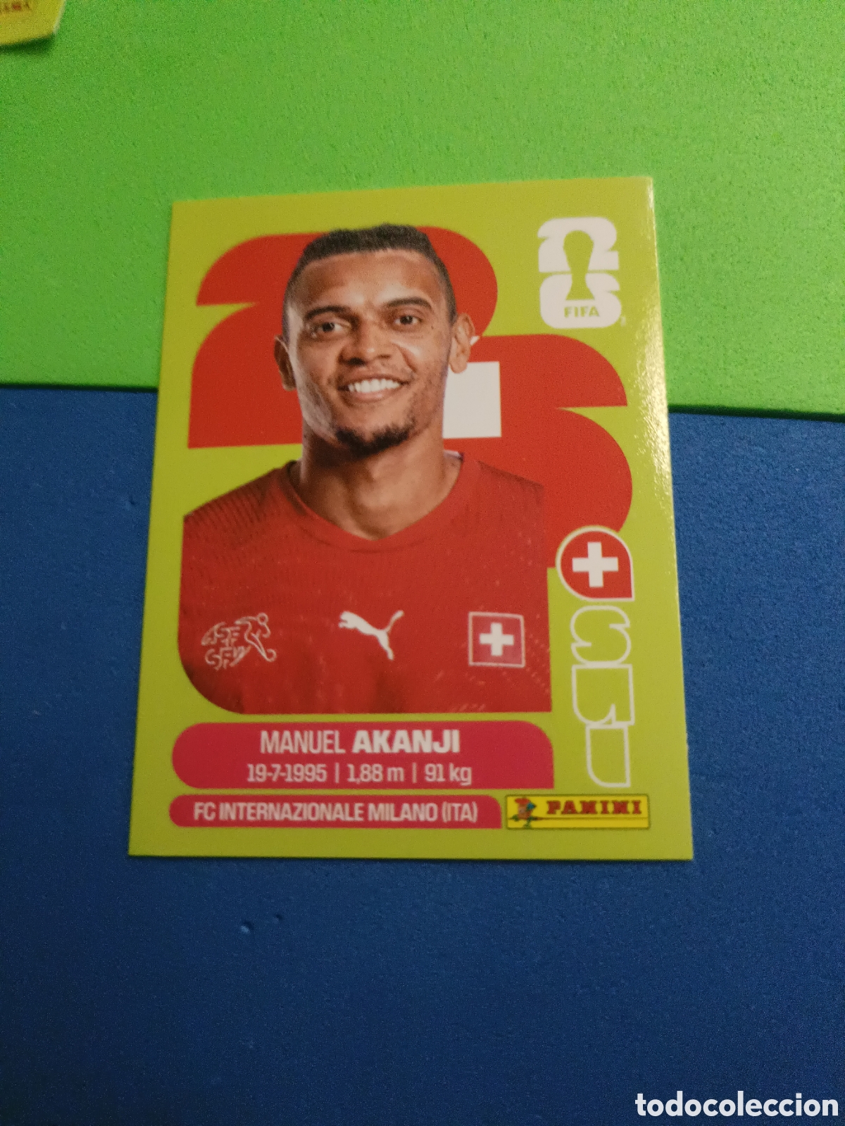 Cromos de f&uacute;tbol: Panini United Edition Mundial Fifa World cup 2026 26 sticker - SUI 4 Akanji