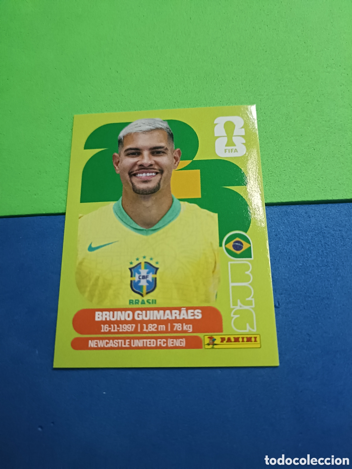 Cromos de f&uacute;tbol: Panini United Edition Mundial Fifa World cup 2026 26 sticker - BRA 11 Guimaraes