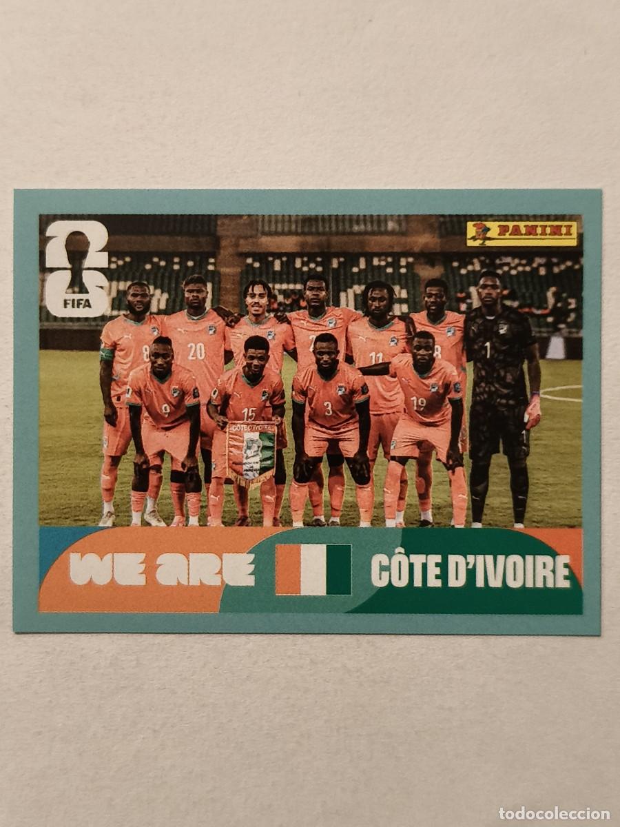 Cromos de f&uacute;tbol: #CIV13 ALINEACION (COSTA DE MARFIL) MUNDIAL 2026 PANINI