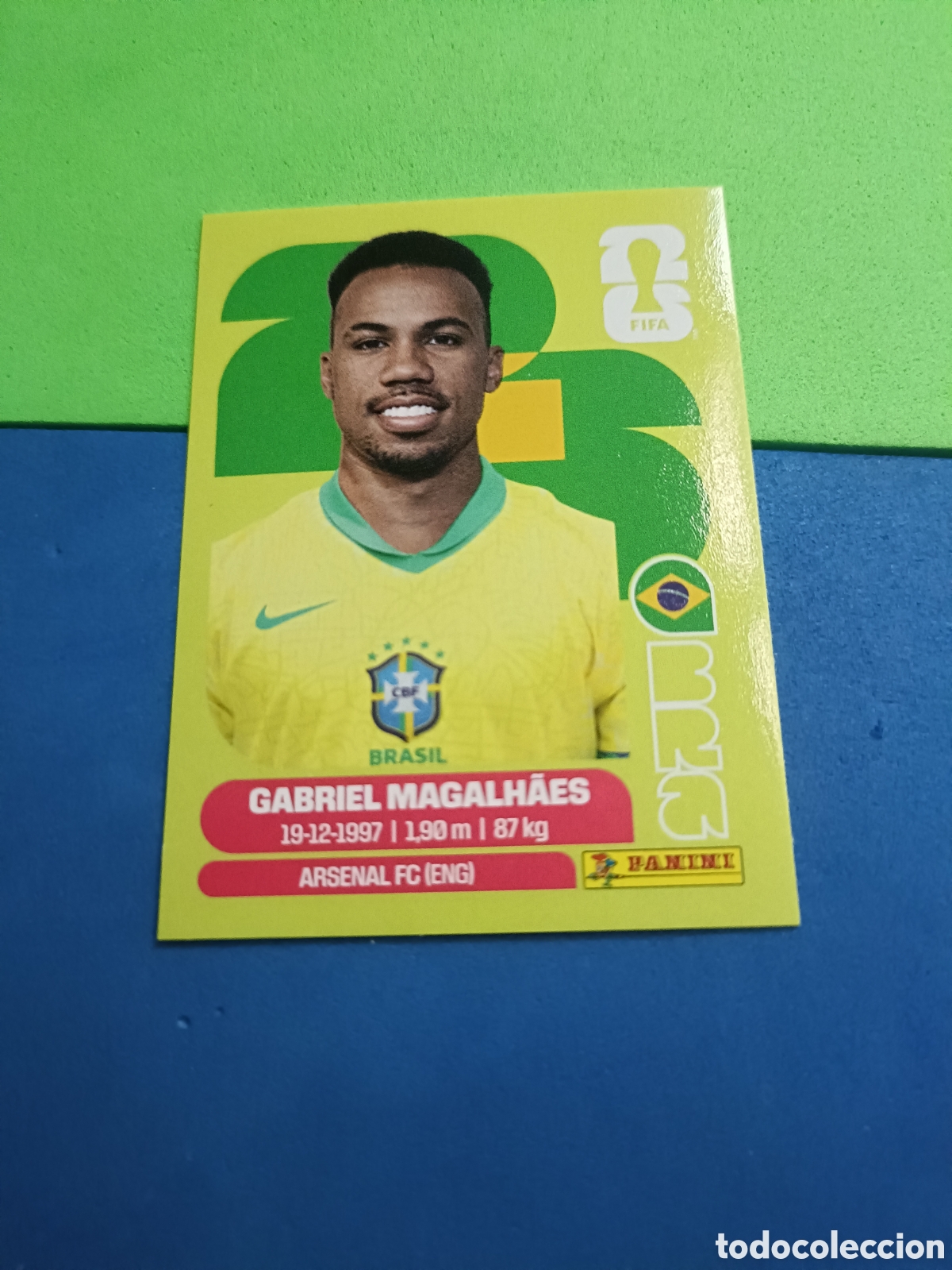 Cromos de f&uacute;tbol: Panini United Edition Mundial Fifa World cup 2026 26 sticker - BRA 6 Magalhaes