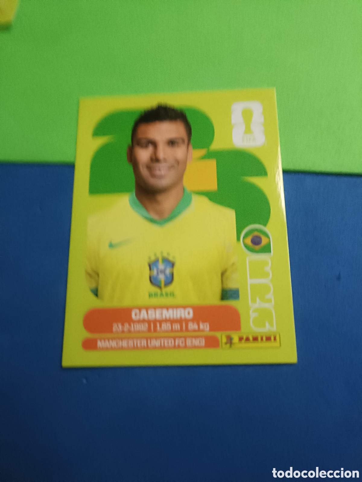 Cromos de f&uacute;tbol: Panini United Edition Mundial Fifa World cup 2026 26 sticker - BRA 10 Casemiro