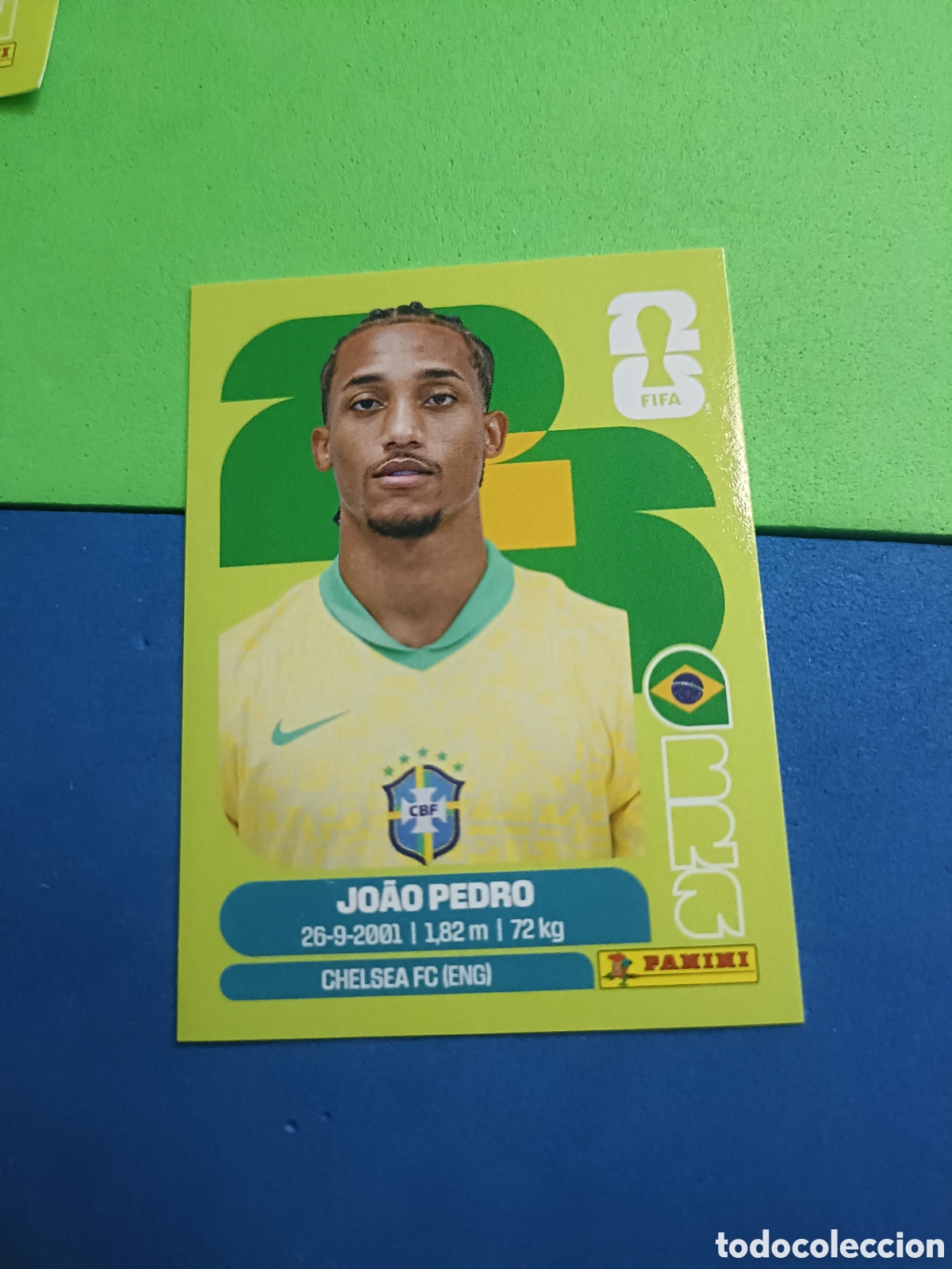 Cartes &agrave; collectionner de Football: Panini United Edition Mundial Fifa World cup 2026 26 sticker - BRA 16 Joao Pedro