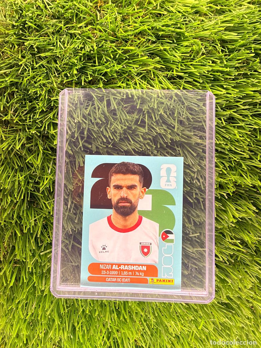 Cromos de f&uacute;tbol: N&ordm; JOR10 Nizar Al-Rashdan Jordania Mundial 2026 Stickers