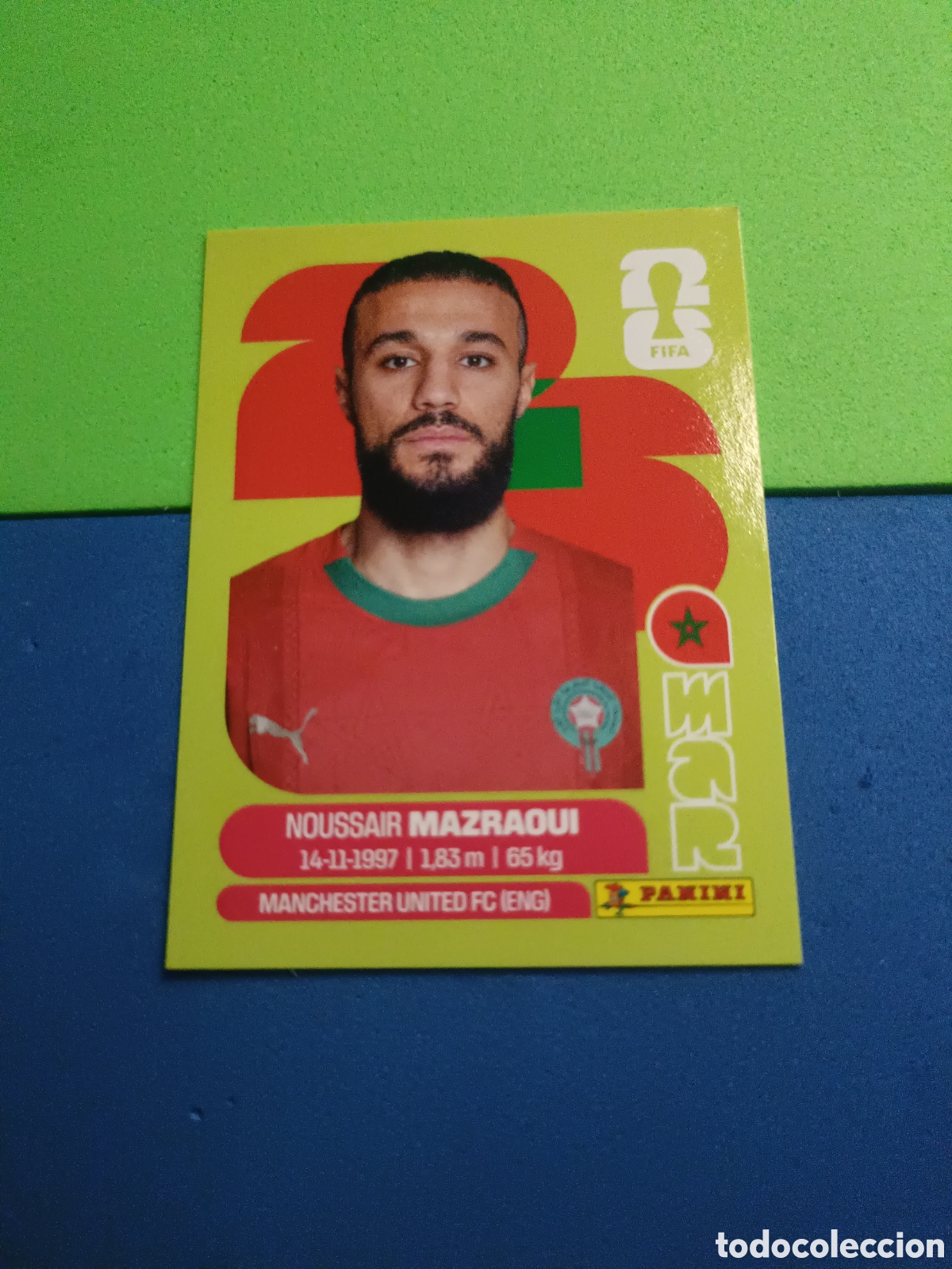 Cromos de f&uacute;tbol: Panini United Edition Mundial Fifa World cup 2026 26 sticker - MAR 5 Mazraoui