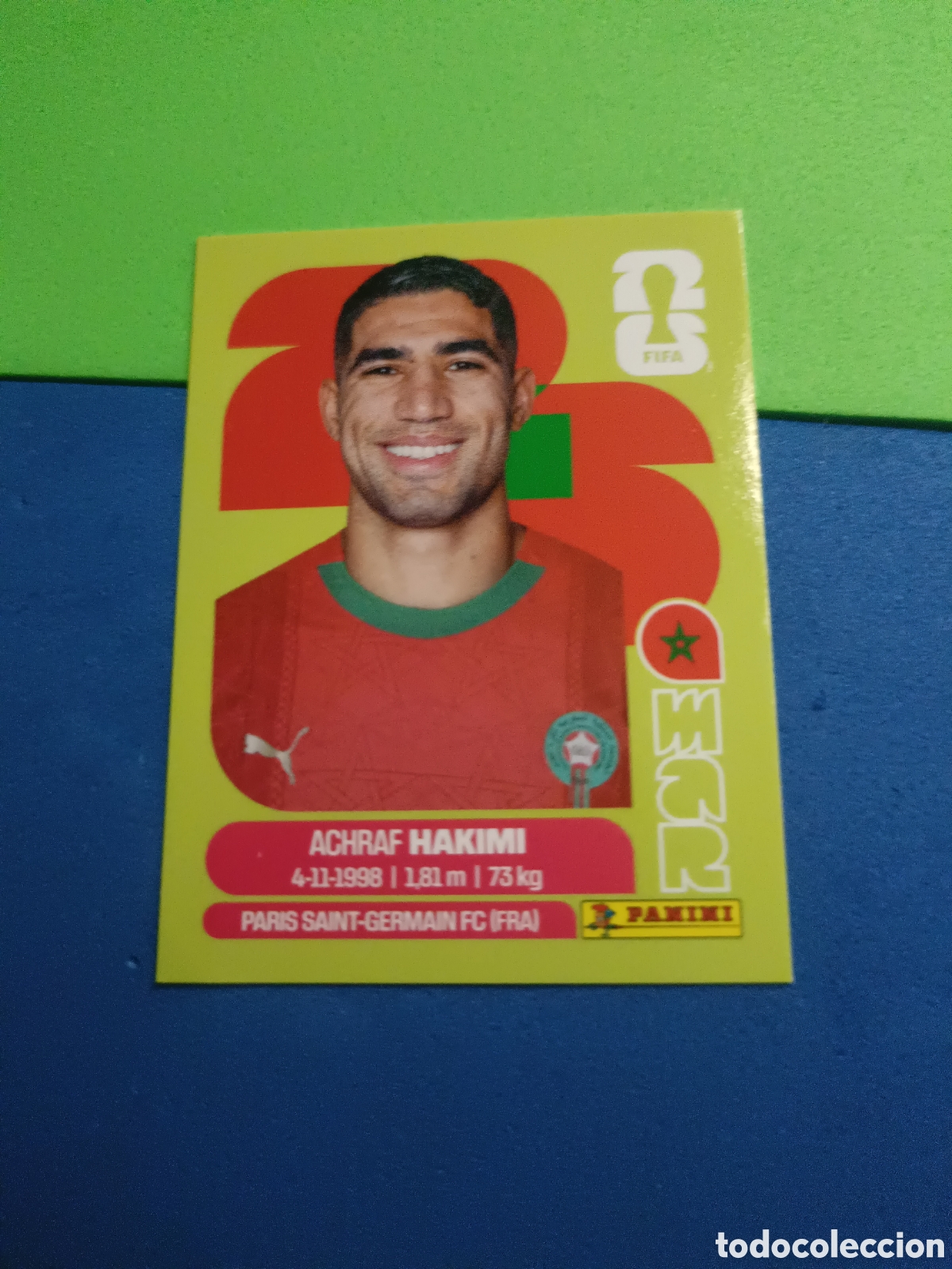 Cromos de f&uacute;tbol: Panini United Edition Mundial Fifa World cup 2026 26 sticker - MAR 4 Hakimi
