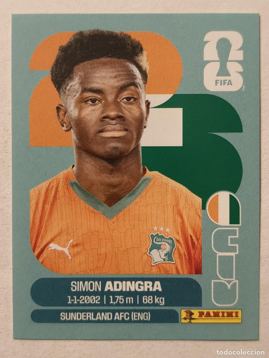 Cromos de f&uacute;tbol: #CIV17 ADINGRA (COSTA DE MARFIL) MUNDIAL 2026 PANINI