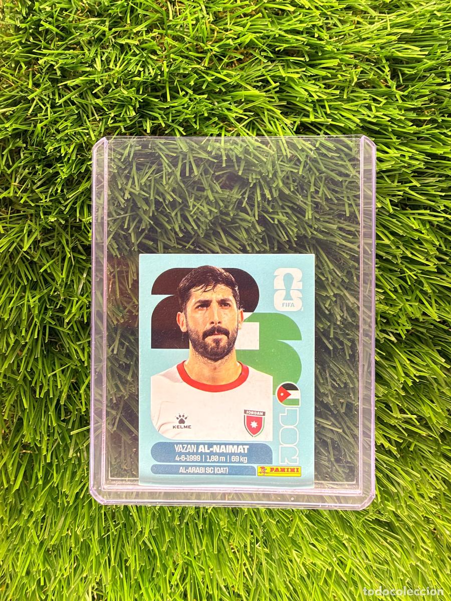 Cromos de f&uacute;tbol: N&ordm; JOR16 Yazan Al-Naimat Jordania Mundial 2026 Stickers