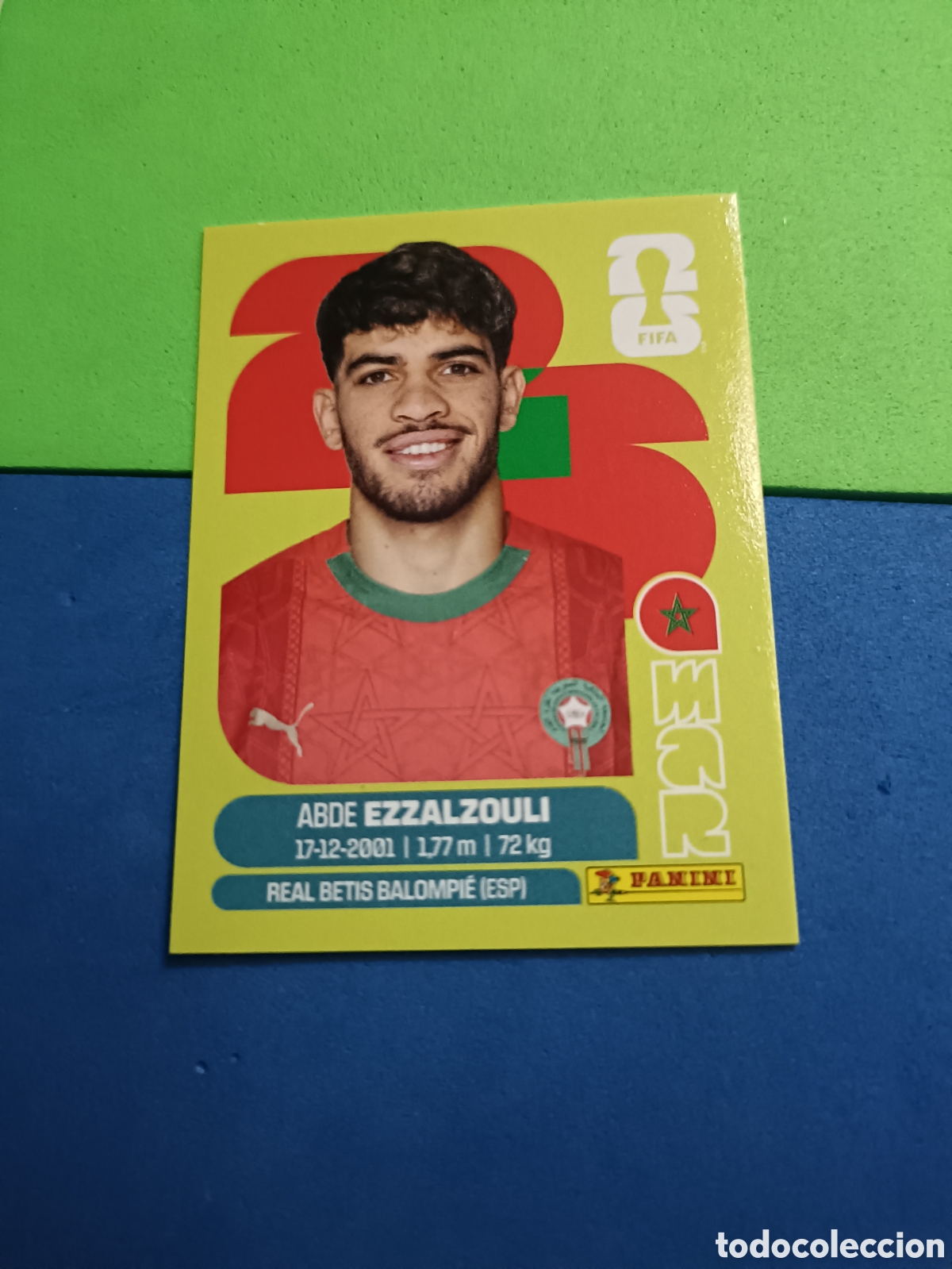 Cromos de f&uacute;tbol: Panini United Edition Mundial Fifa World cup 2026 26 sticker - MAR 17 Ezzalzouli