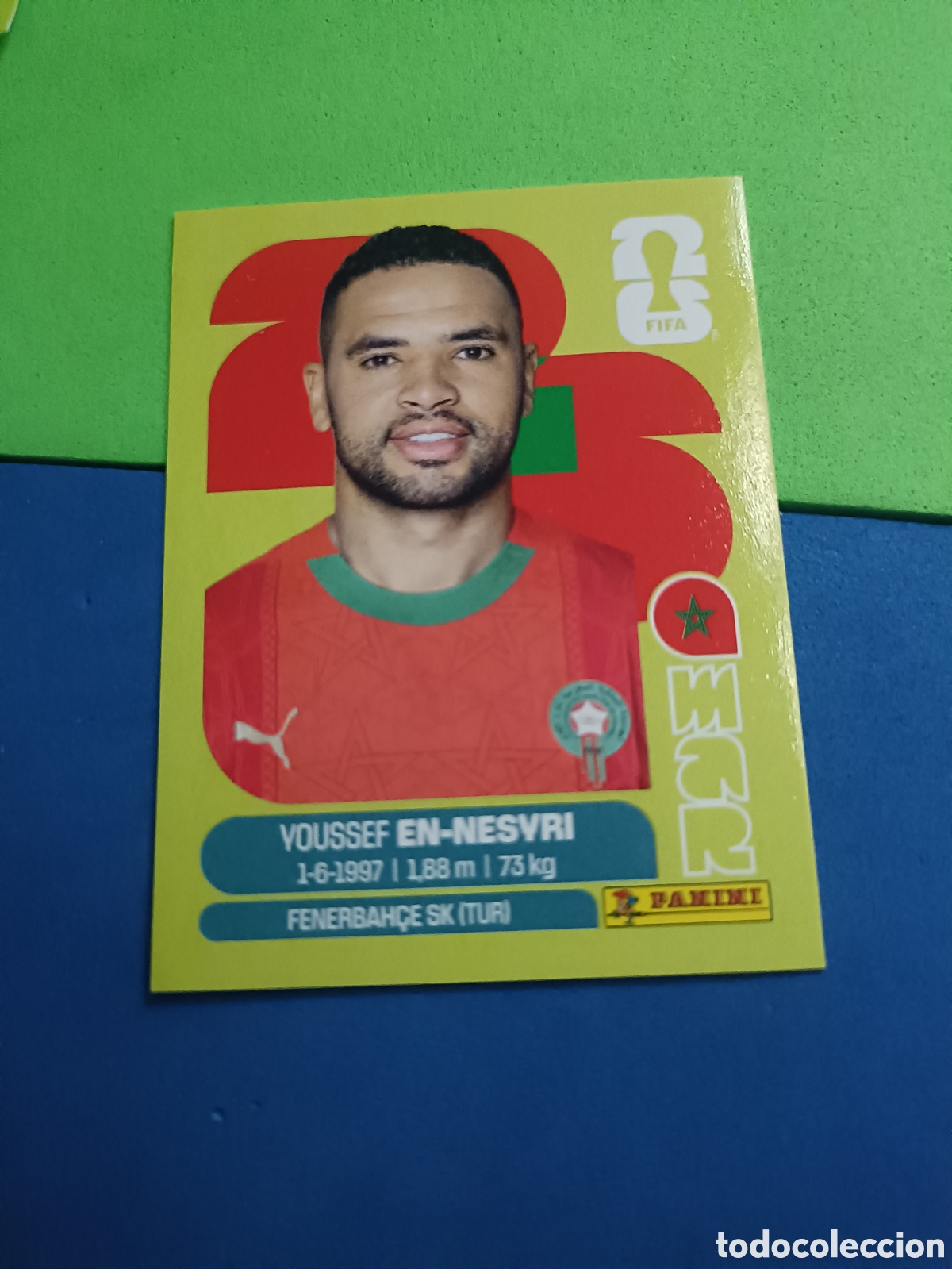 Cromos de f&uacute;tbol: Panini United Edition Mundial Fifa World cup 2026 26 sticker - MAR 16 En-Nesyri