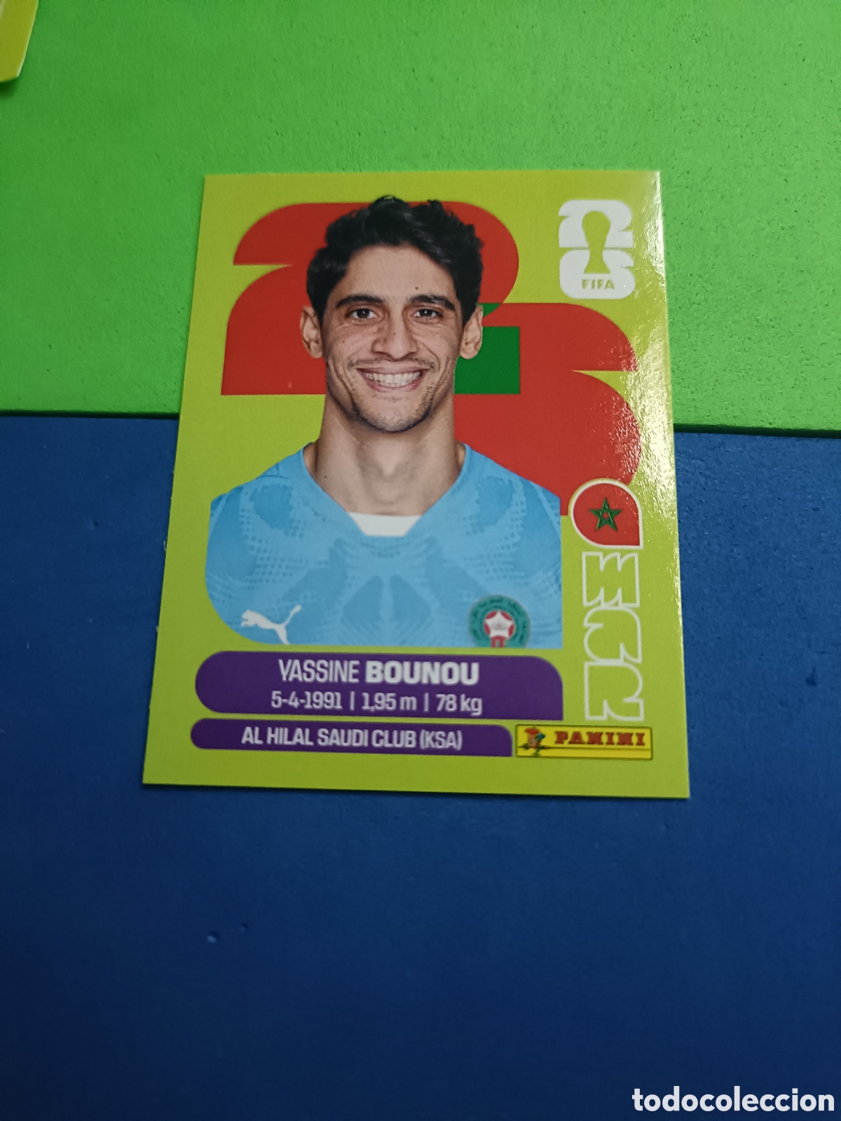 Cromos de f&uacute;tbol: Panini United Edition Mundial Fifa World cup 2026 26 sticker - MAR 2 Bounou