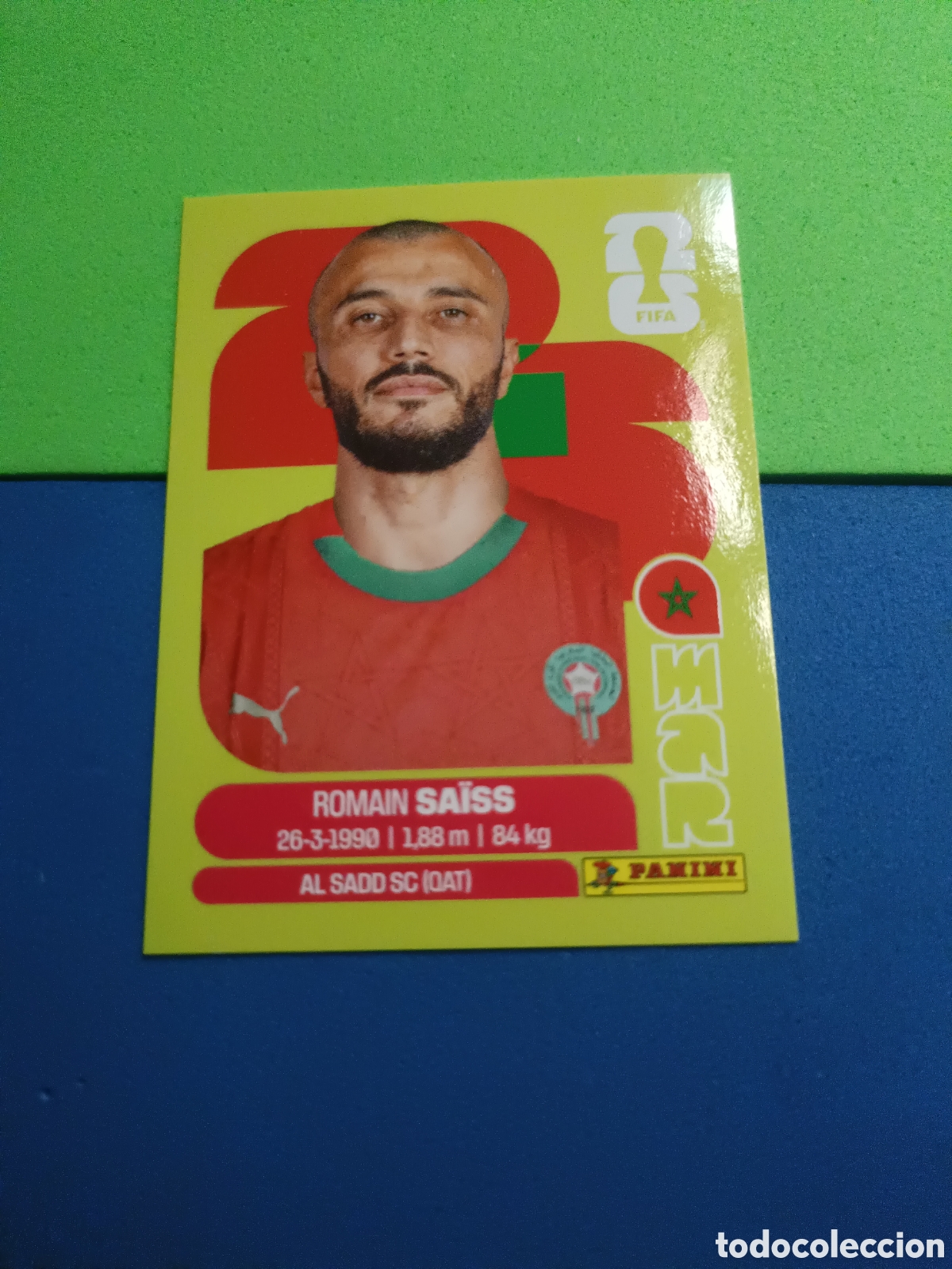 Cromos de f&uacute;tbol: Panini United Edition Mundial Fifa World cup 2026 26 sticker - MAR 7 Sa&iuml;ss