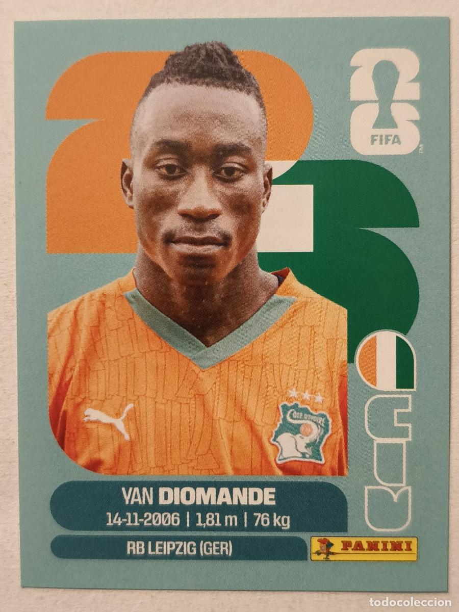 Cromos de f&uacute;tbol: #CIV18 DIOMANDE (COSTA DE MARFIL) MUNDIAL 2026 PANINI