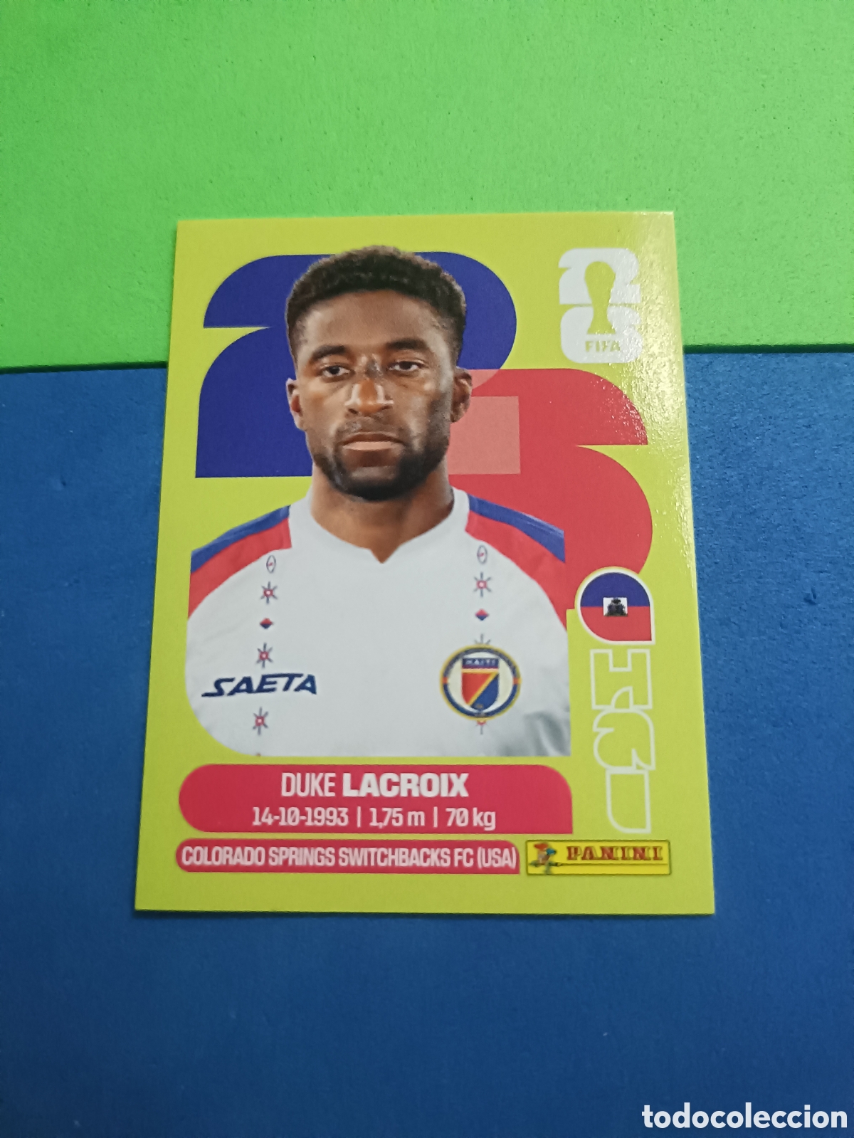 Cromos de f&uacute;tbol: Panini United Edition Mundial Fifa World cup 2026 26 sticker - HAI 7 Lacroix