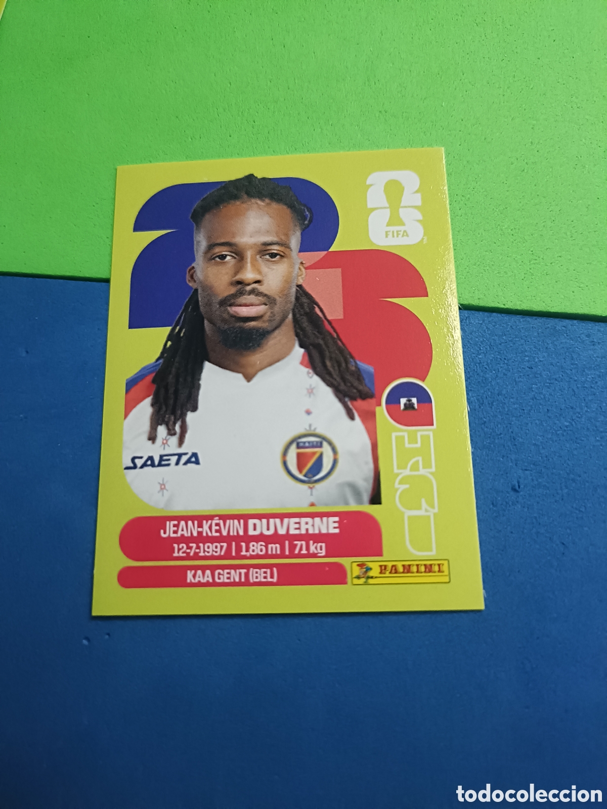 Cromos de f&uacute;tbol: Panini United Edition Mundial Fifa World cup 2026 26 sticker - HAI 5 Duverne