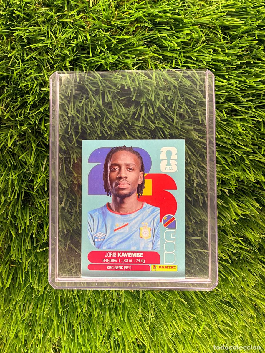 Cromos de f&uacute;tbol: N&ordm; COD7 Joris Kayembe RD Congo Mundial 2026 Stickers