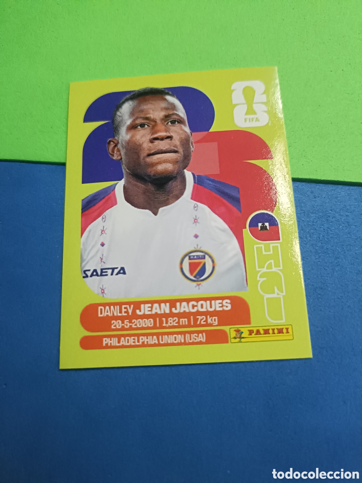 Cromos de f&uacute;tbol: Panini United Edition Mundial Fifa World cup 2026 26 sticker - HAI 11 Jean Jaques