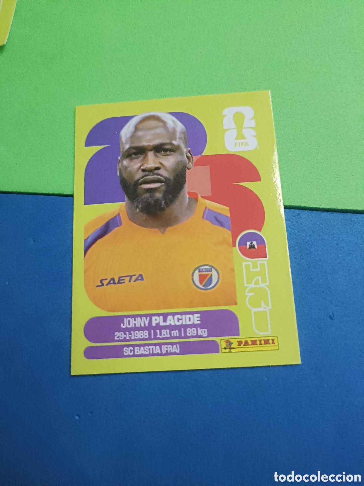 Cromos de f&uacute;tbol: Panini United Edition Mundial Fifa World cup 2026 26 sticker - HAI 2 Placide