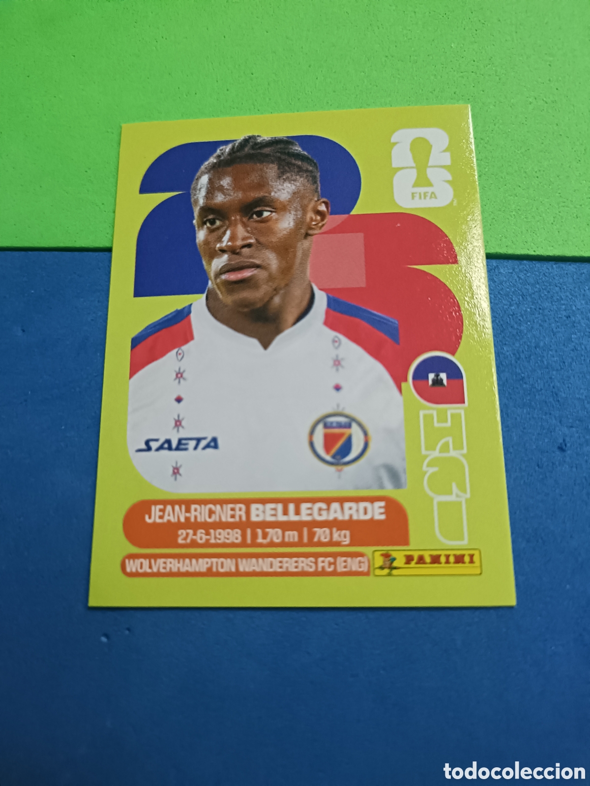 Cromos de f&uacute;tbol: Panini United Edition Mundial Fifa World cup 2026 26 sticker - HAI 12 Bellegarde