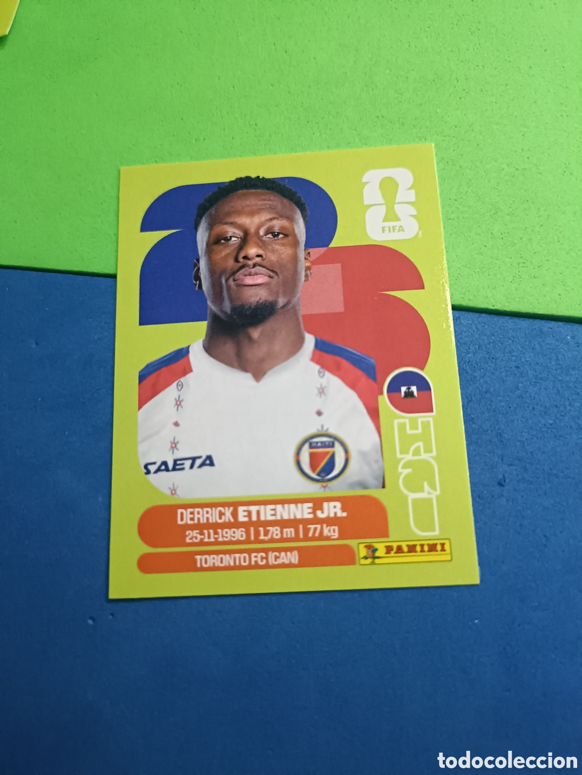 Cromos de f&uacute;tbol: Panini United Edition Mundial Fifa World cup 2026 26 sticker - HAI 15 Etienne Jr