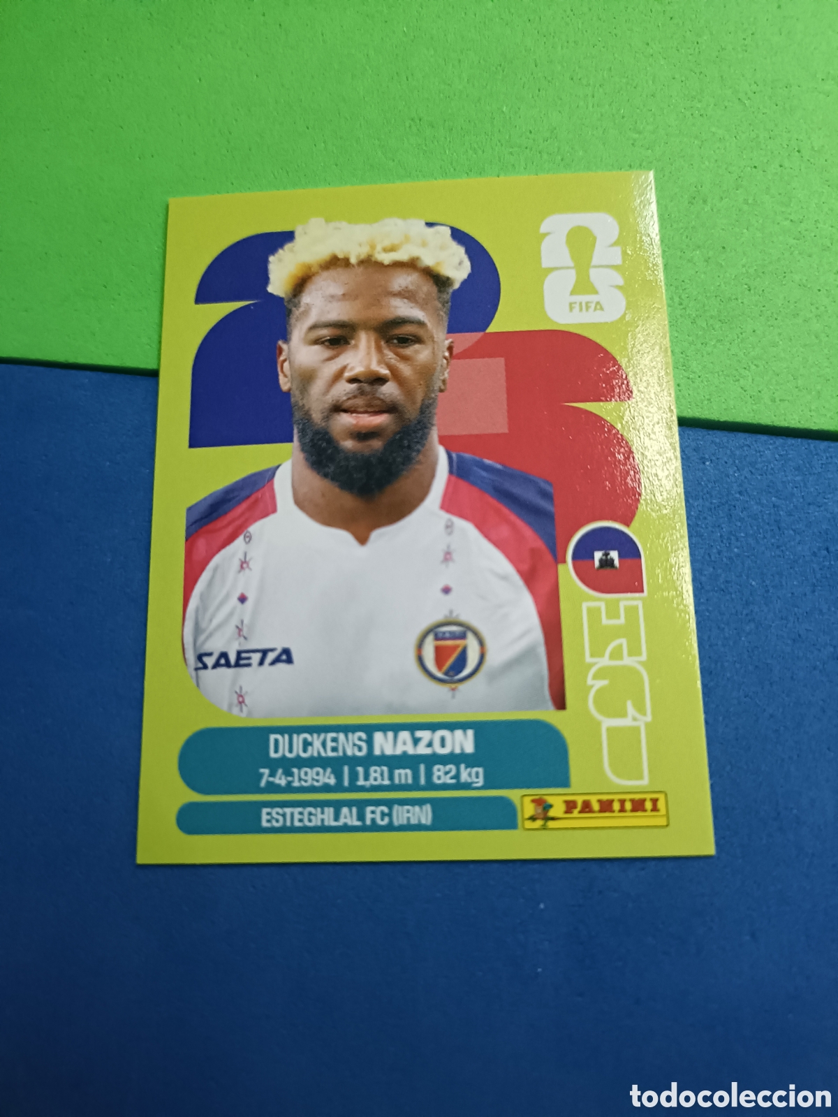 Cromos de f&uacute;tbol: Panini United Edition Mundial Fifa World cup 2026 26 sticker - HAI 18 Nazon