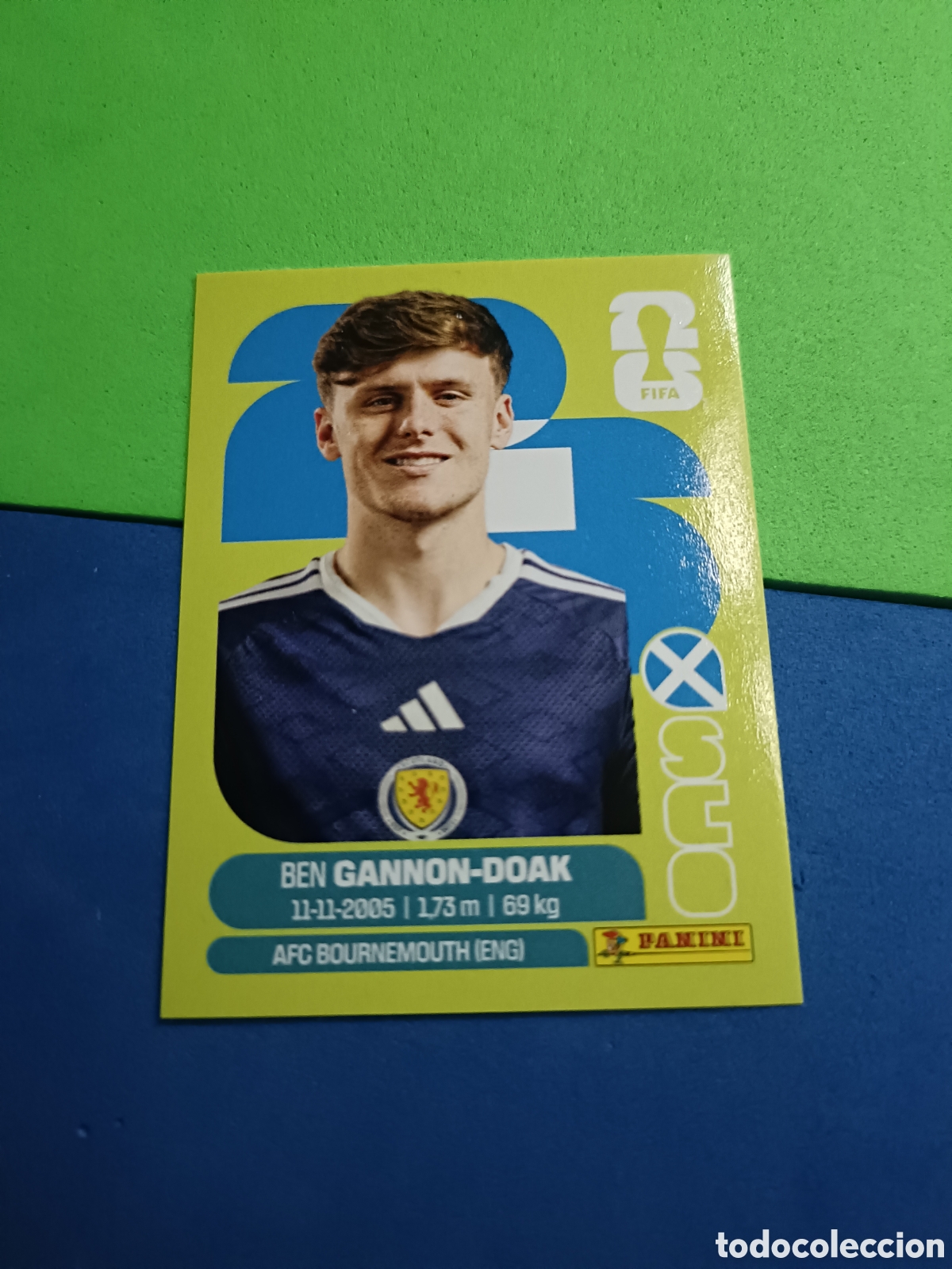 Cromos de f&uacute;tbol: Panini United Edition Mundial Fifa World cup 2026 26 sticker - SCO 20 Gannon-Doak