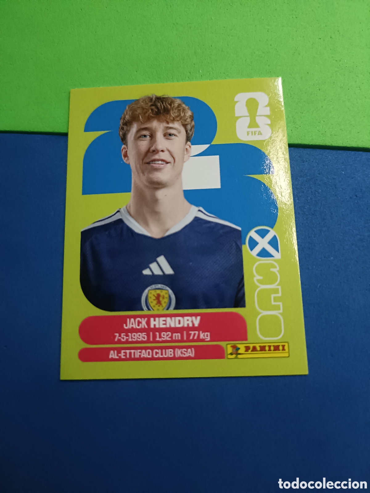 Cromos de f&uacute;tbol: Panini United Edition Mundial Fifa World cup 2026 26 sticker - SCO 3 Hendry