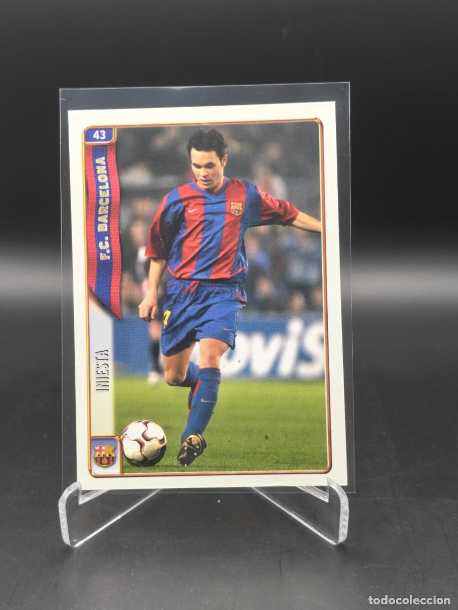 Cromos de f&uacute;tbol: Andr&eacute;s Iniesta Mundicromo Liga 2005 #43 FC Barcelona