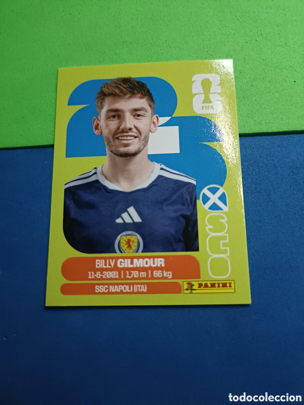 Cromos de f&uacute;tbol: Panini United Edition Mundial Fifa World cup 2026 26 sticker - SCO 12 Gilmour